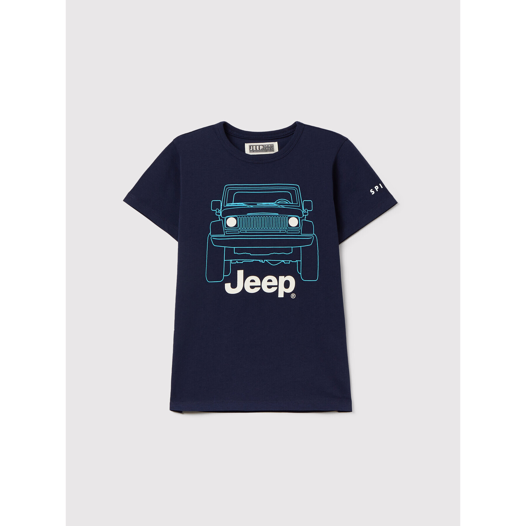 OVS Тишърт 1442644 Тъмносин Regular Fit - Pepit.bg