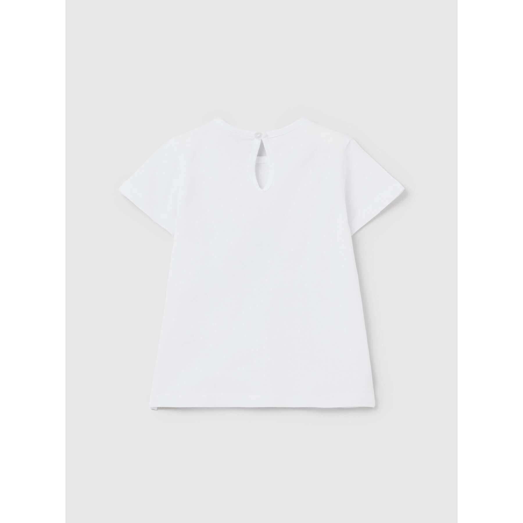 OVS Тишърт 1466572 Бял Regular Fit - Pepit.bg