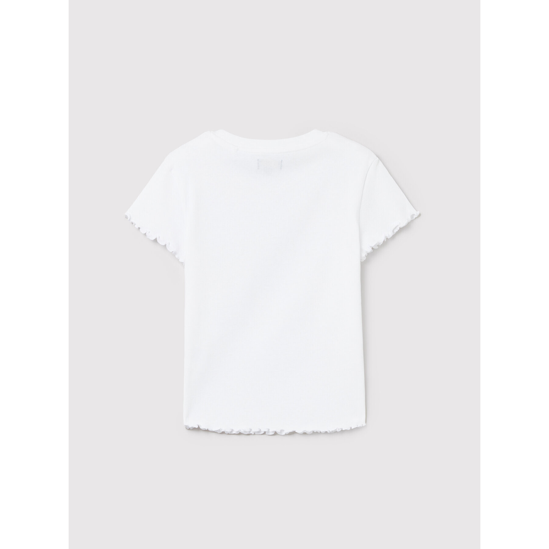 OVS Тишърт 1477247 Бял Regular Fit - Pepit.bg