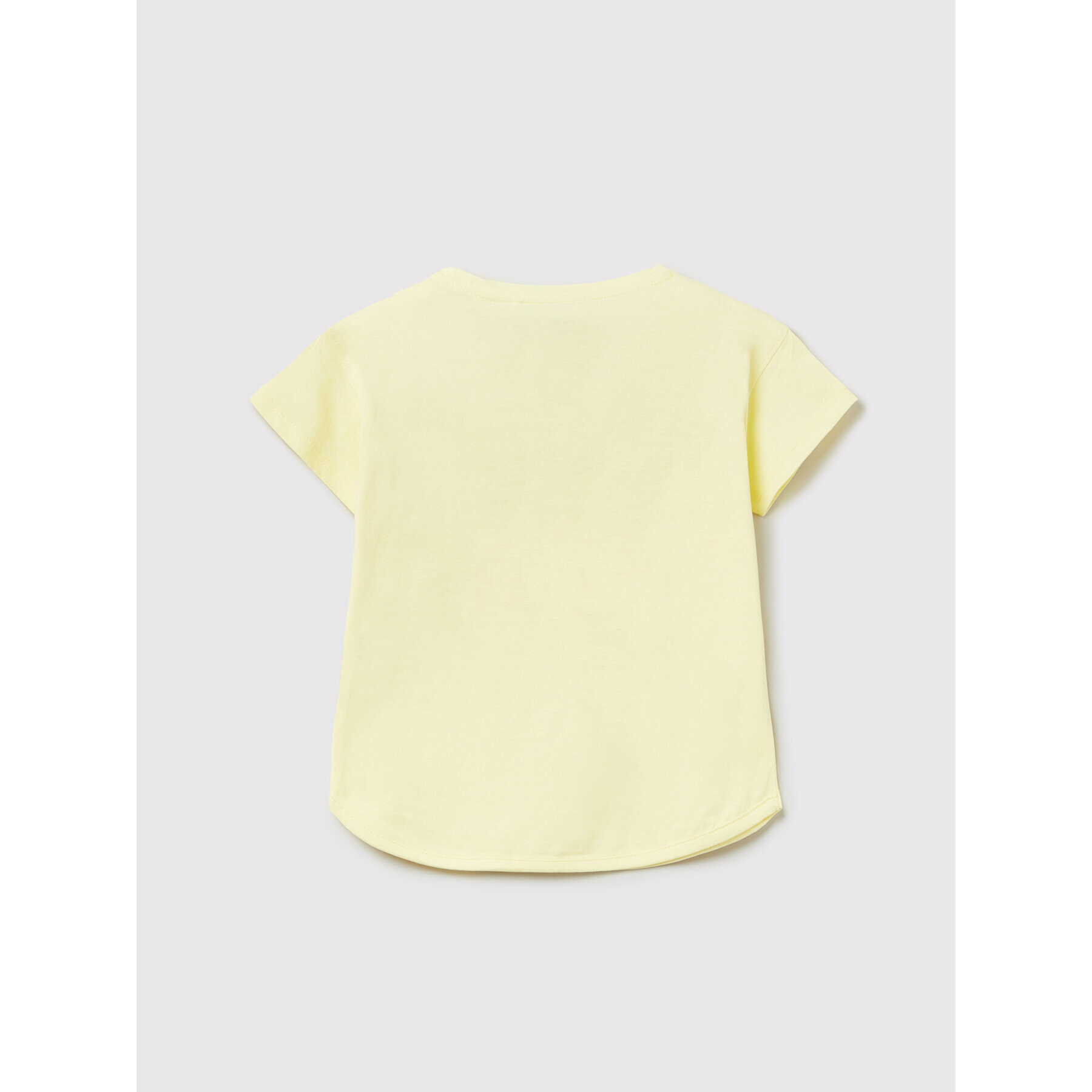 OVS Тишърт 1483400 Жълт Regular Fit - Pepit.bg