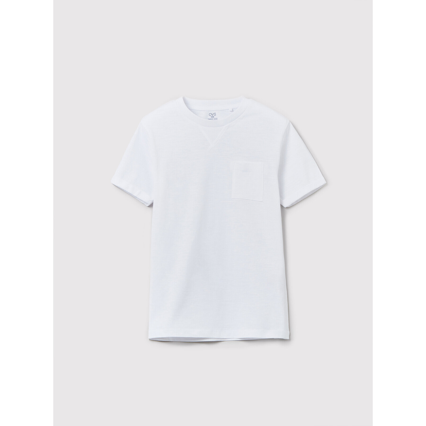 OVS Тишърт 1500424 Бял Regular Fit - Pepit.bg