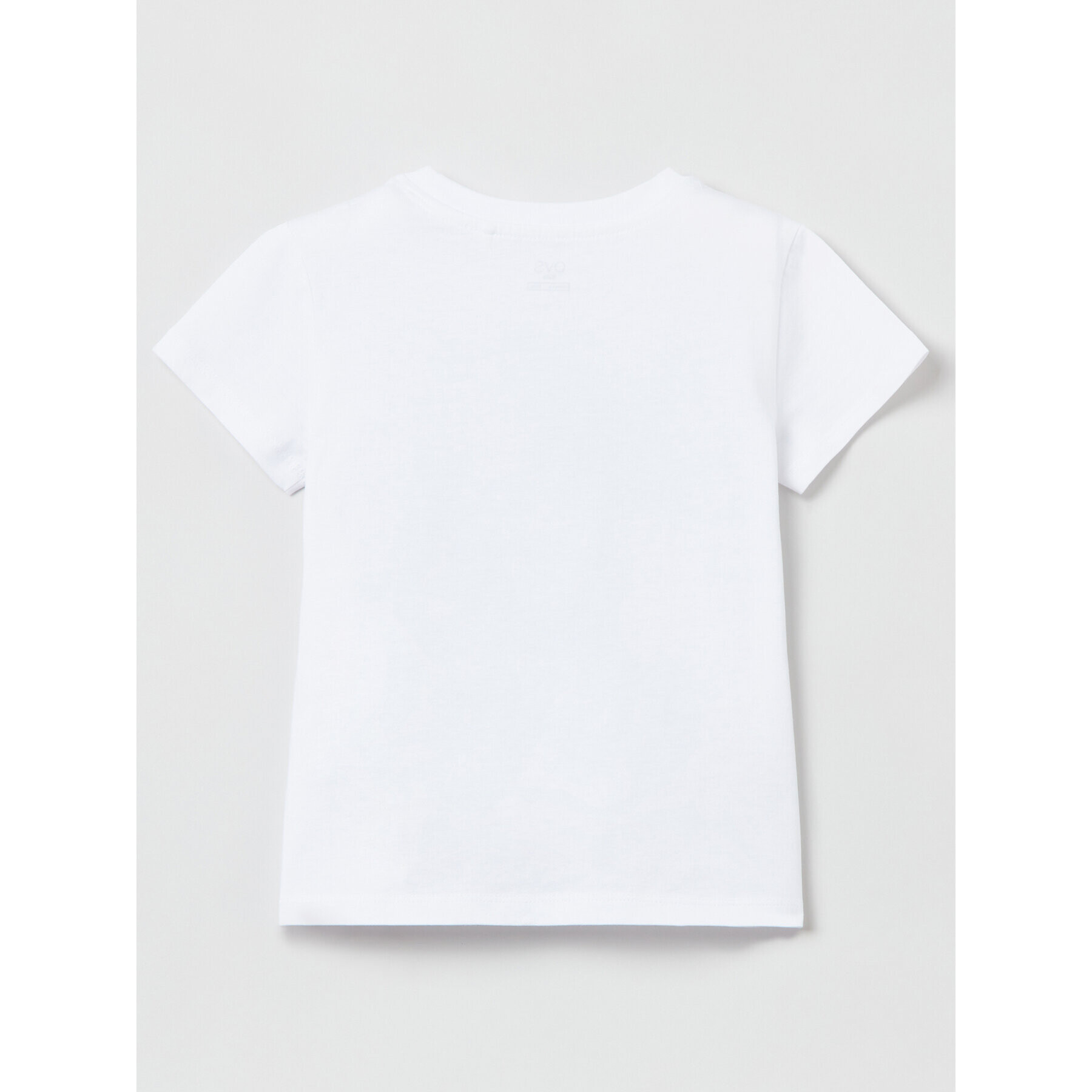 OVS Тишърт 1764368 Бял Regular Fit - Pepit.bg