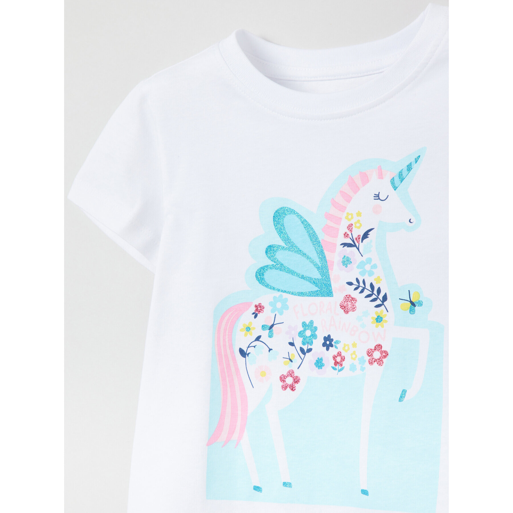 OVS Тишърт 1764368 Бял Regular Fit - Pepit.bg