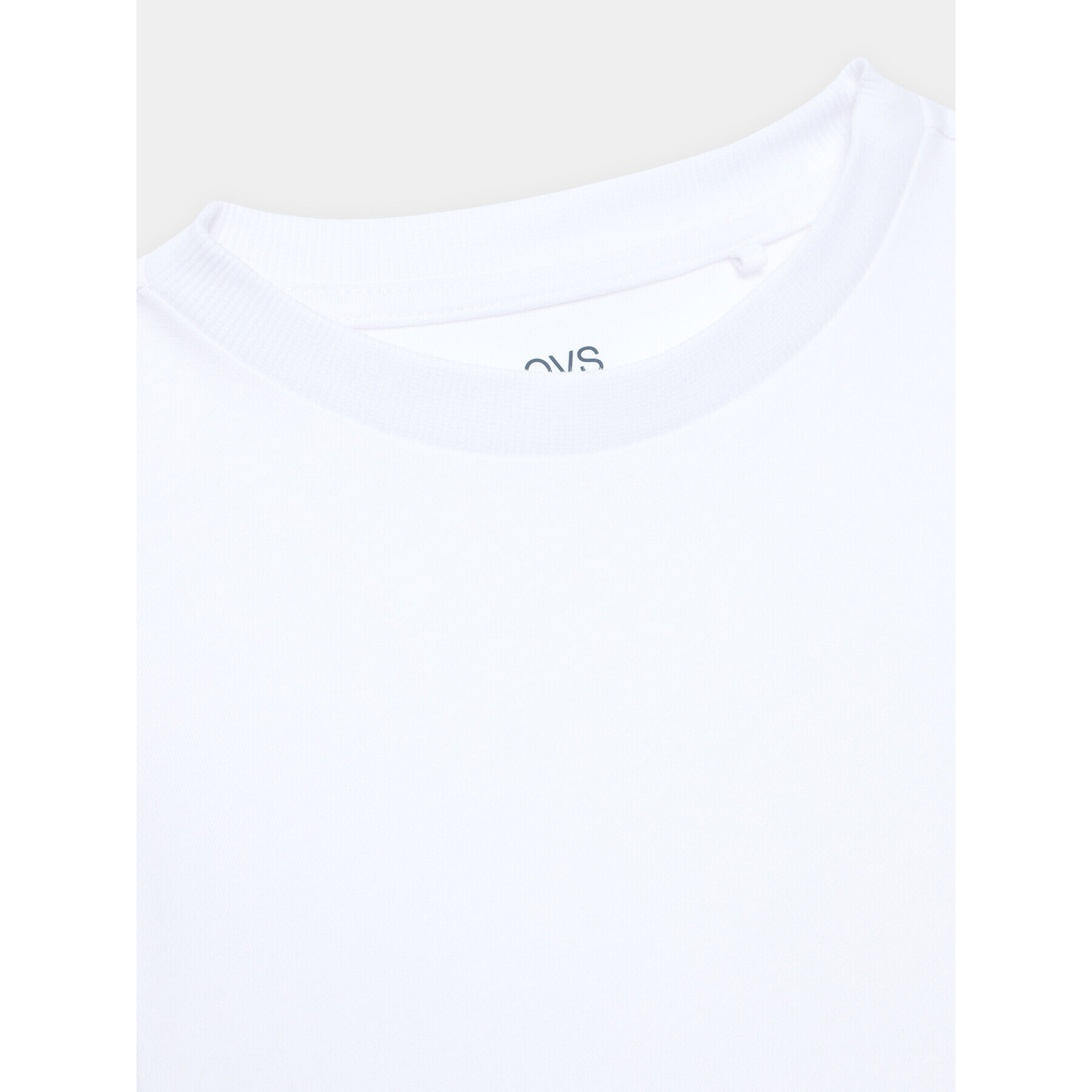 OVS Тишърт 1816179 Бял Regular Fit - Pepit.bg
