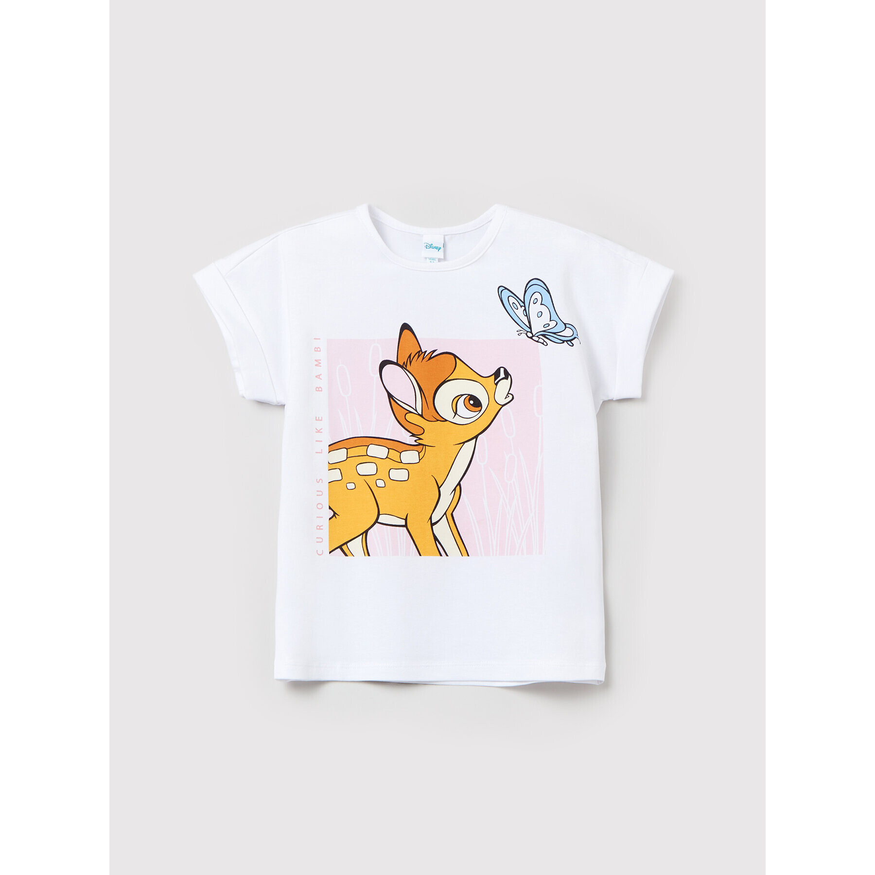 OVS Тишърт DISNEY 1490905 Бял Regular Fit - Pepit.bg
