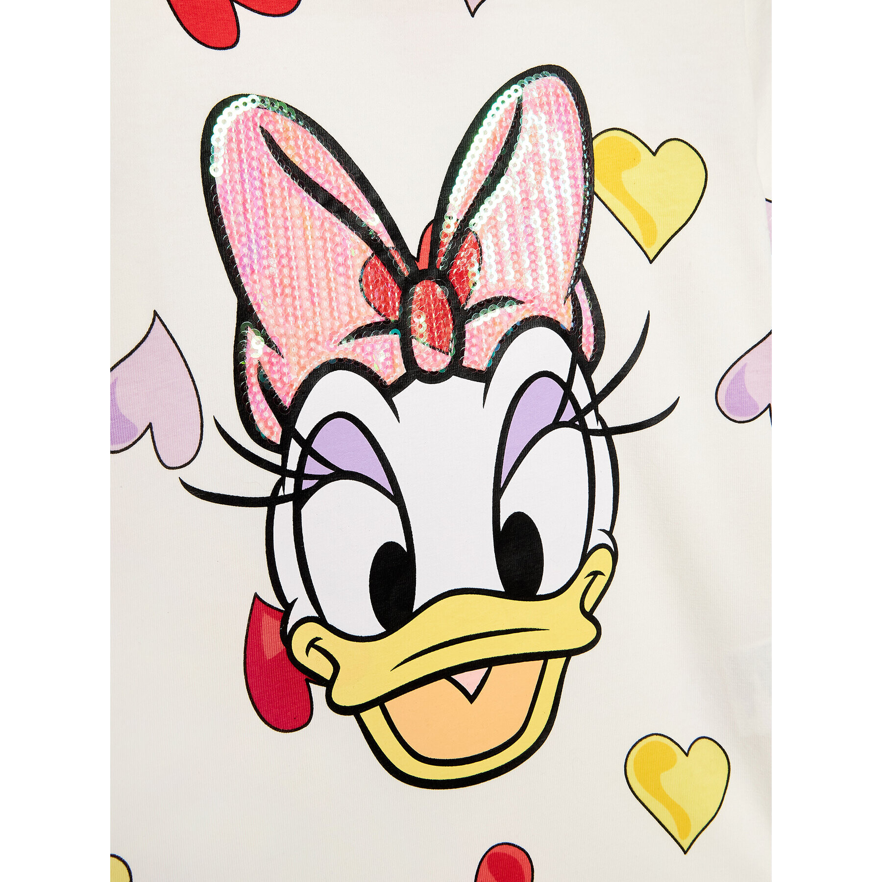 OVS Тишърт DISNEY 1710070 Бял Regular Fit - Pepit.bg
