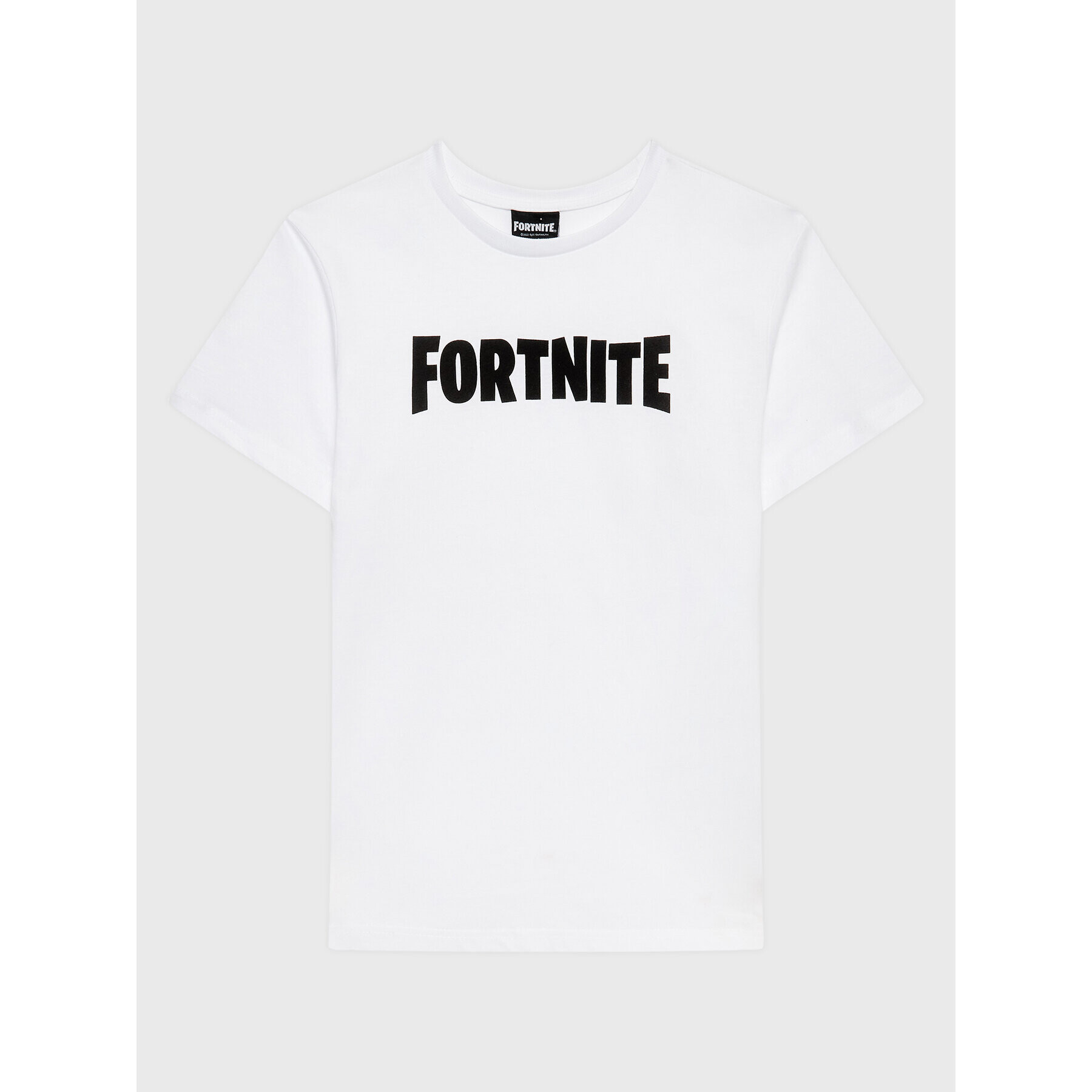 OVS Тишърт FORTNITE 1434351 Бял Regular Fit - Pepit.bg
