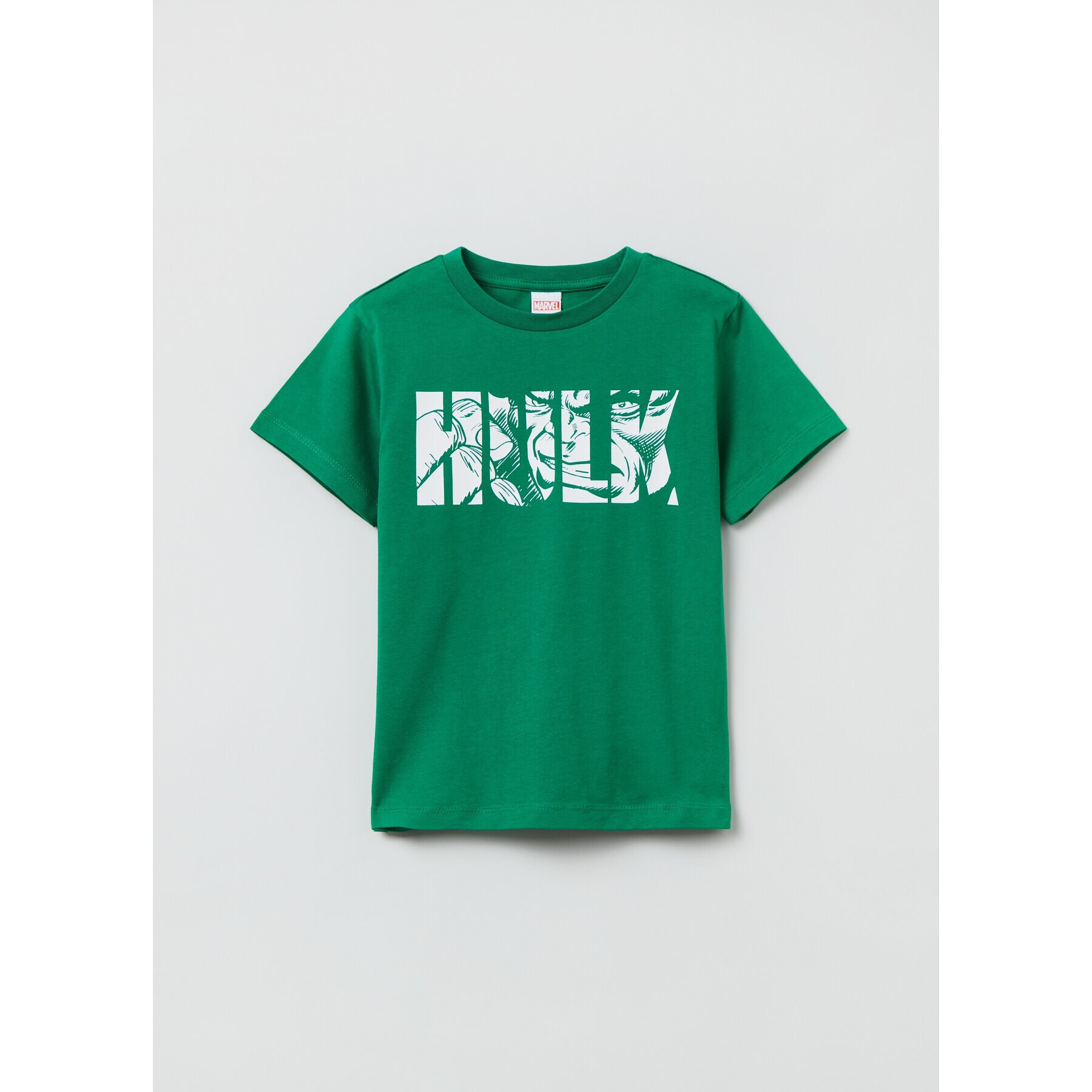 OVS Тишърт MARVEL 1499073 Зелен Regular Fit - Pepit.bg