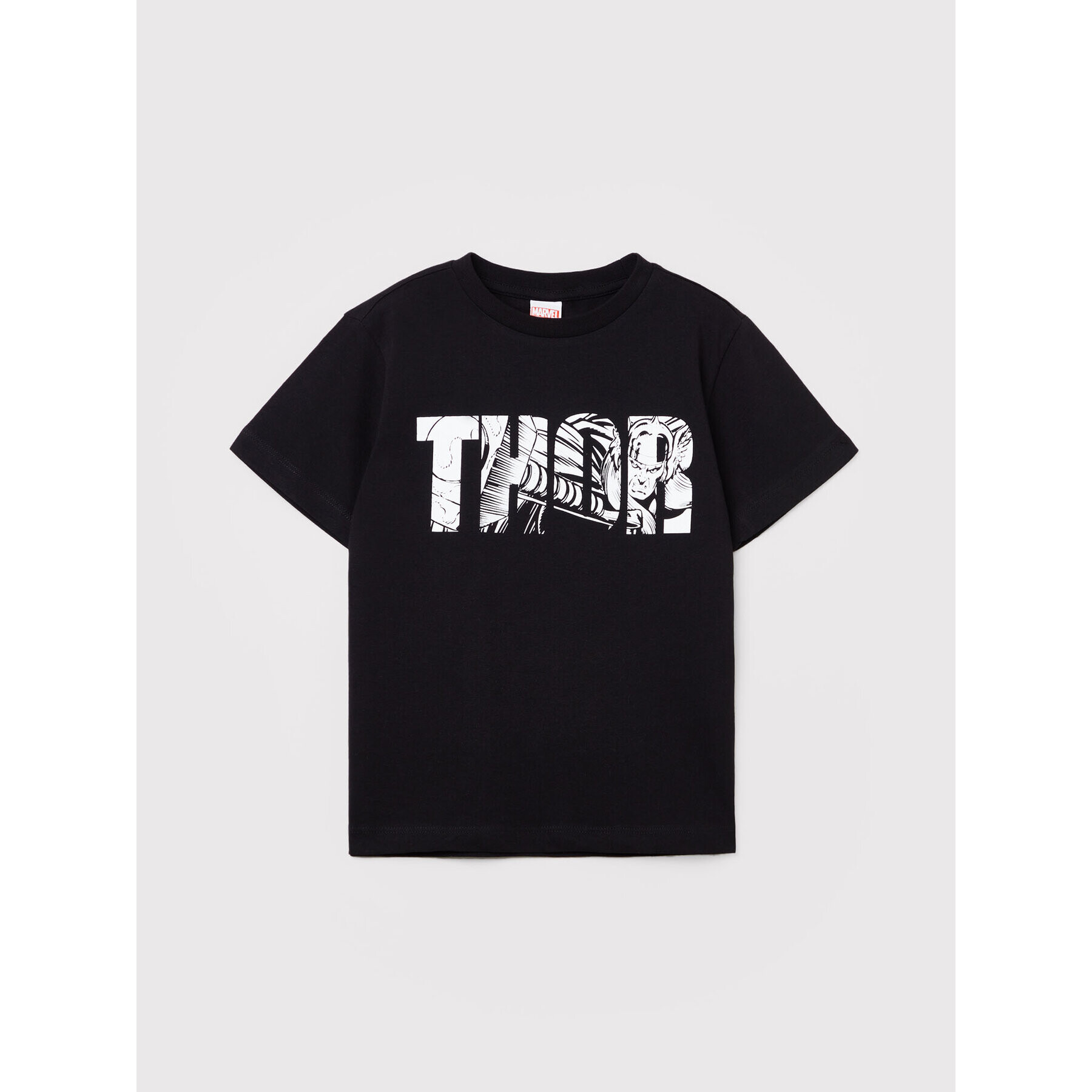 OVS Тишърт MARVEL 1499107 Черен Regular Fit - Pepit.bg