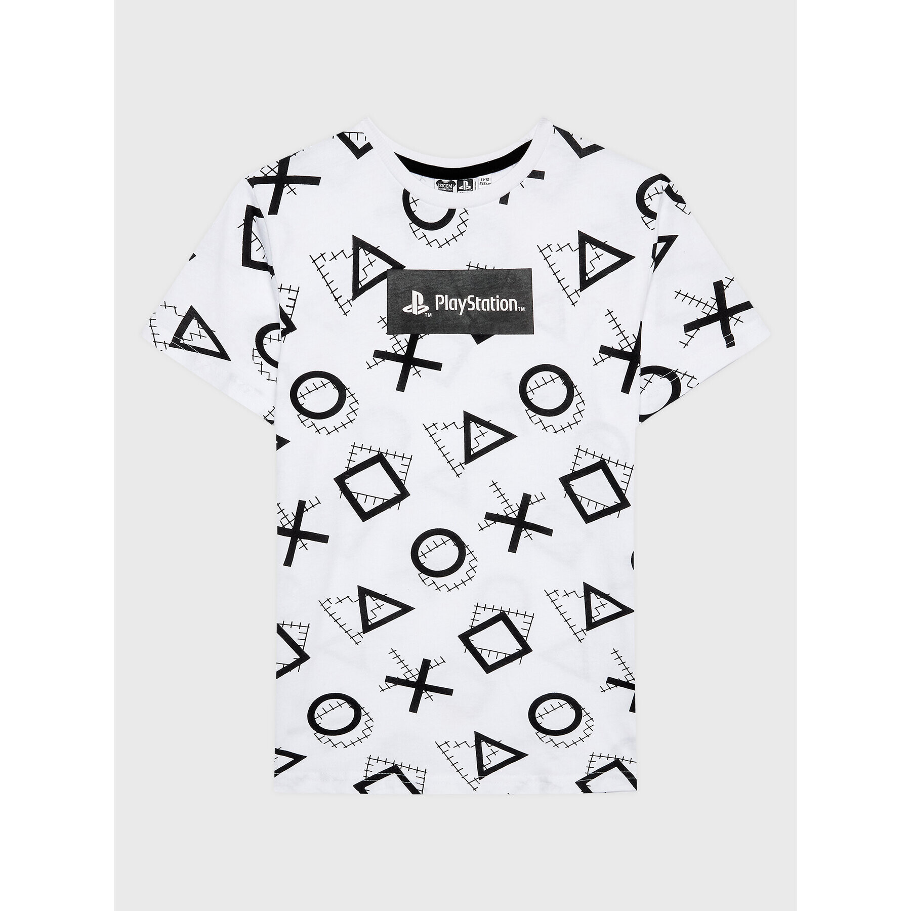 OVS Тишърт PLAYSTATION 1767726 Бял Regular Fit - Pepit.bg