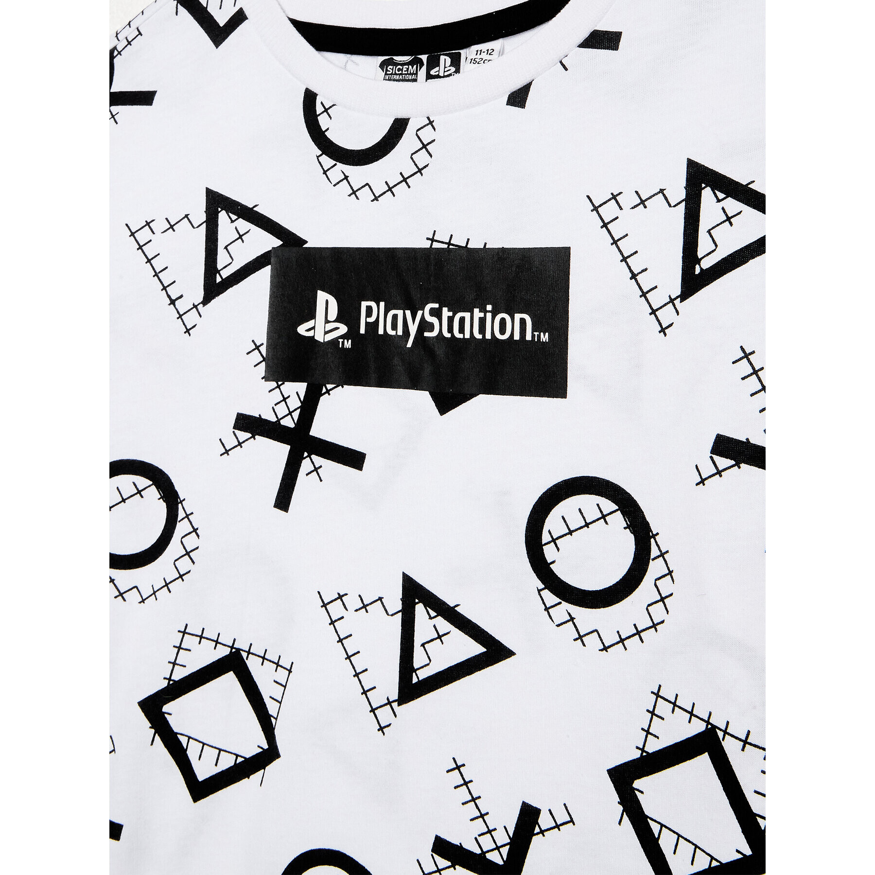OVS Тишърт PLAYSTATION 1767726 Бял Regular Fit - Pepit.bg