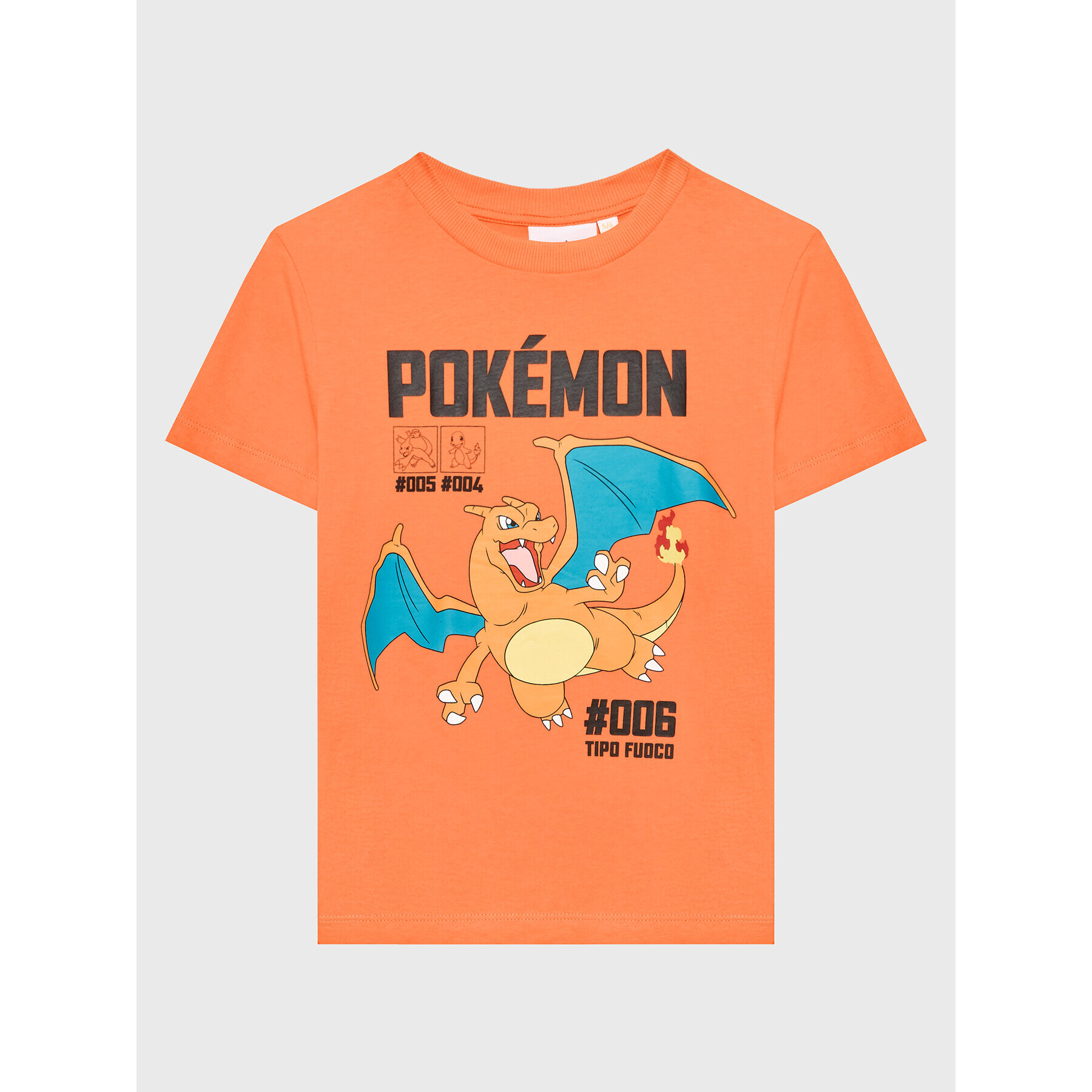 OVS Тишърт POKEMON 1718238 Оранжев Regular Fit - Pepit.bg