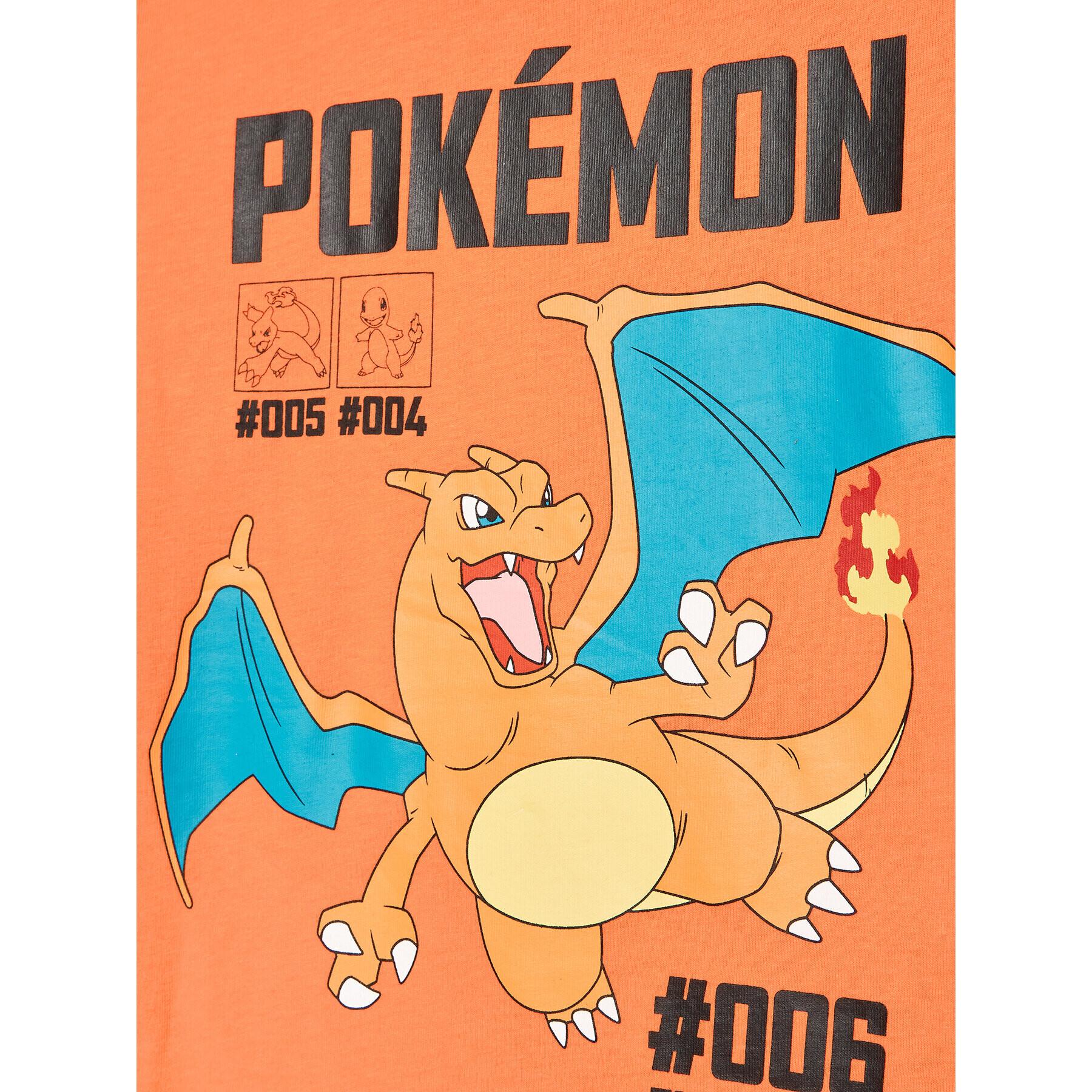 OVS Тишърт POKEMON 1718238 Оранжев Regular Fit - Pepit.bg