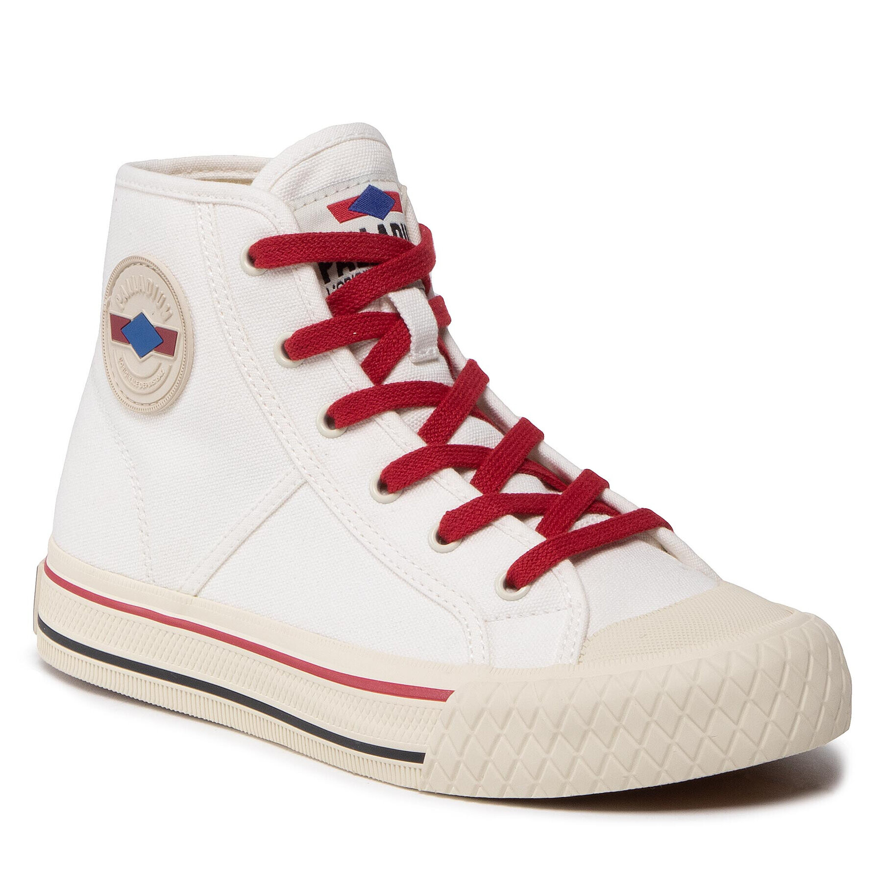 Palladium Кецове Palla Louvel 77461-116-M Бял - Pepit.bg
