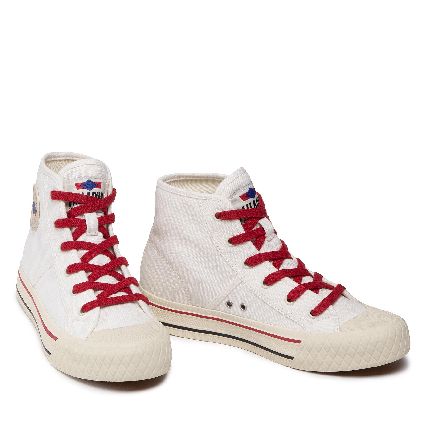 Palladium Кецове Palla Louvel 77461-116-M Бял - Pepit.bg