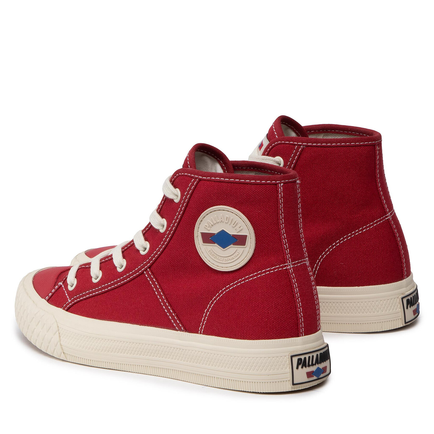 Palladium Кецове Palla Louvel 77461-607-M Червен - Pepit.bg