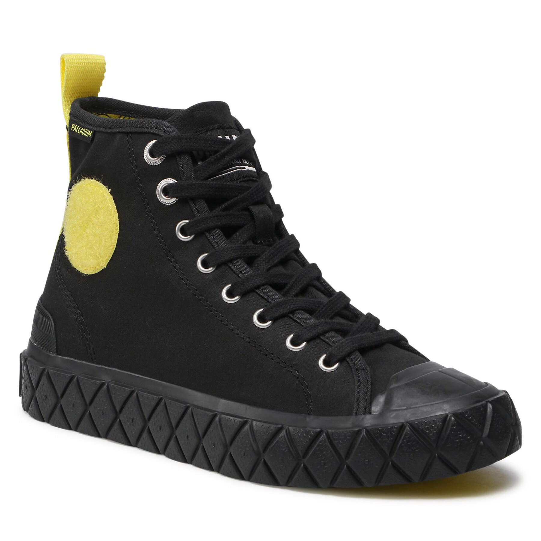 Palladium Кецове Palla Sce Smiley Mid 77177-008-M Черен - Pepit.bg