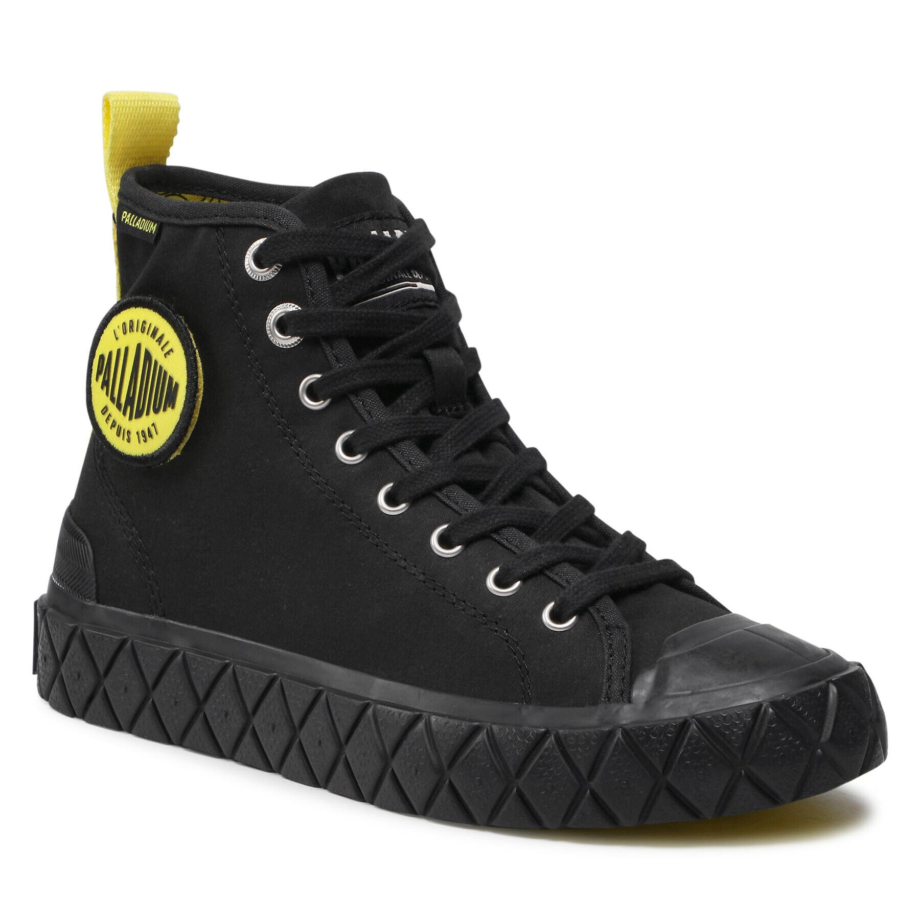 Palladium Кецове Palla Sce Smiley Mid 77177-008-M Черен - Pepit.bg