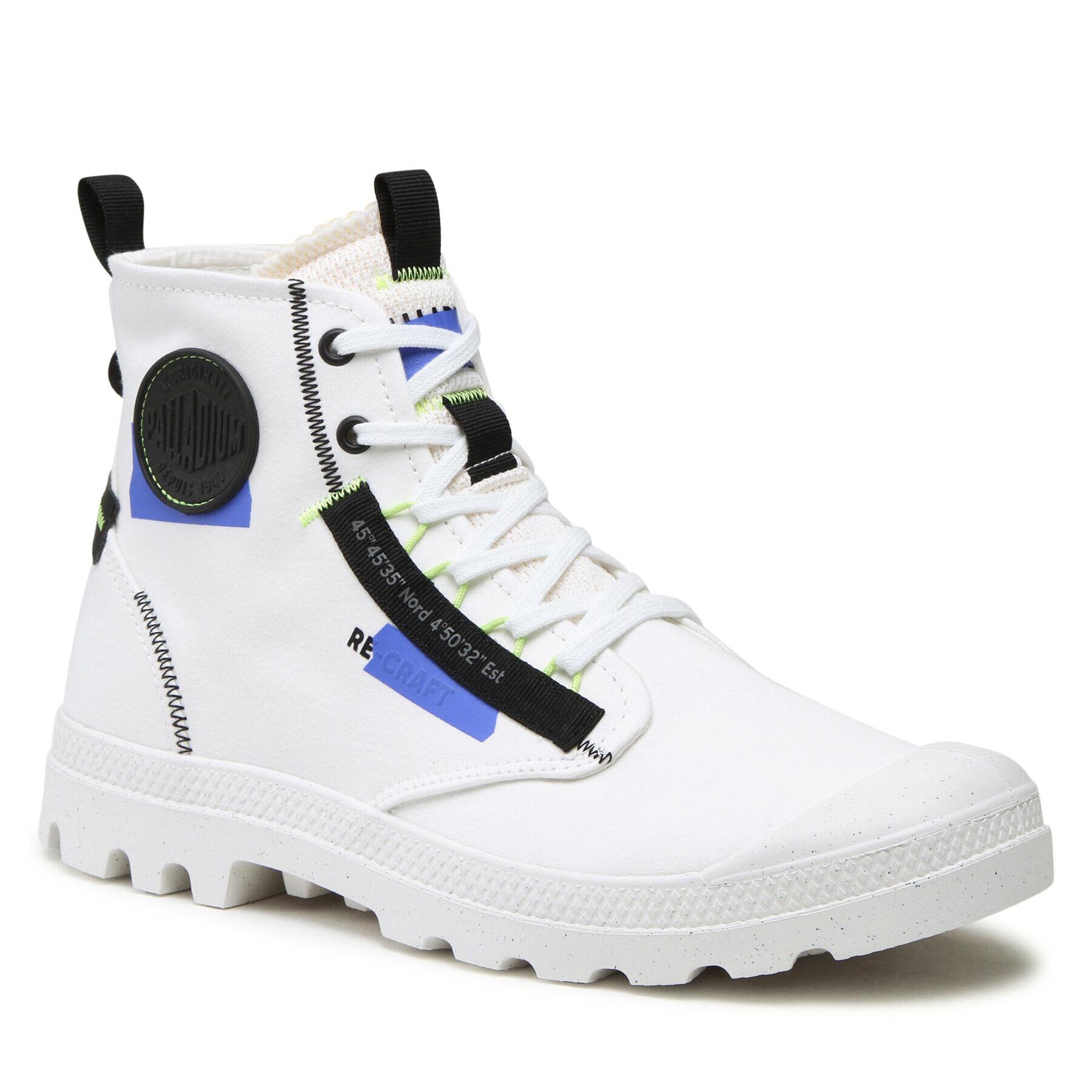 Palladium Кецове PAMPA HI RECRAFT Бял - Pepit.bg