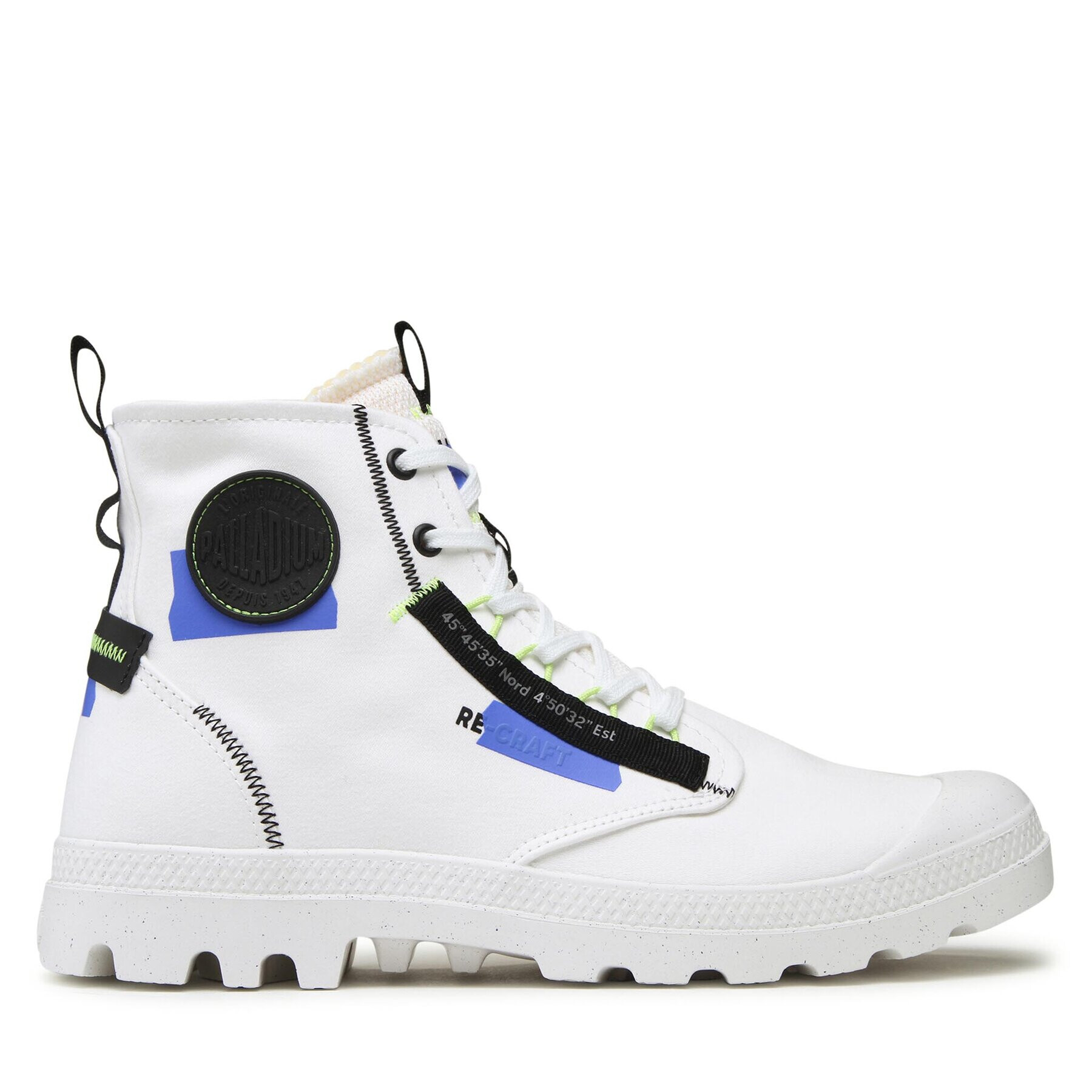 Palladium Кецове PAMPA HI RECRAFT Бял - Pepit.bg