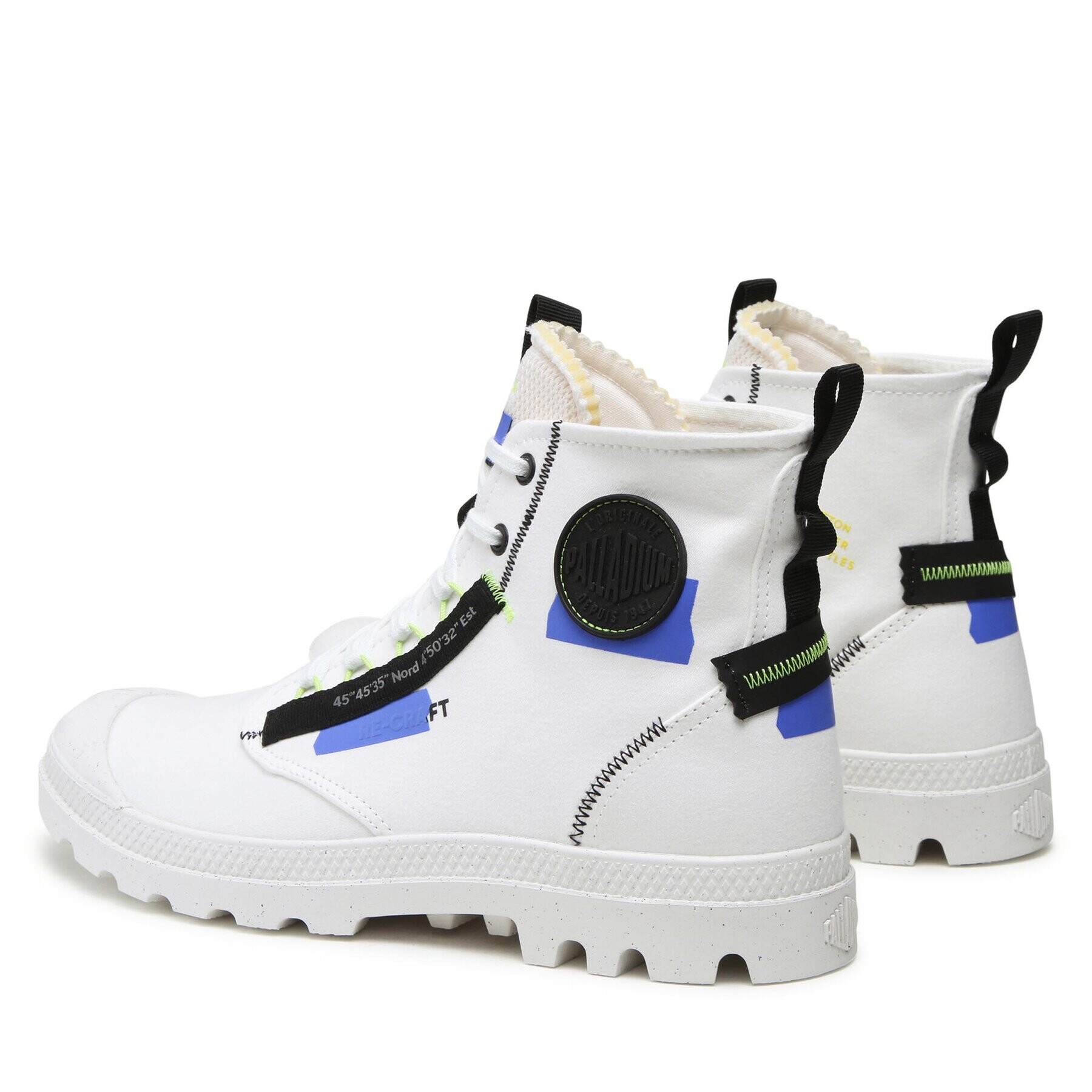 Palladium Кецове PAMPA HI RECRAFT Бял - Pepit.bg
