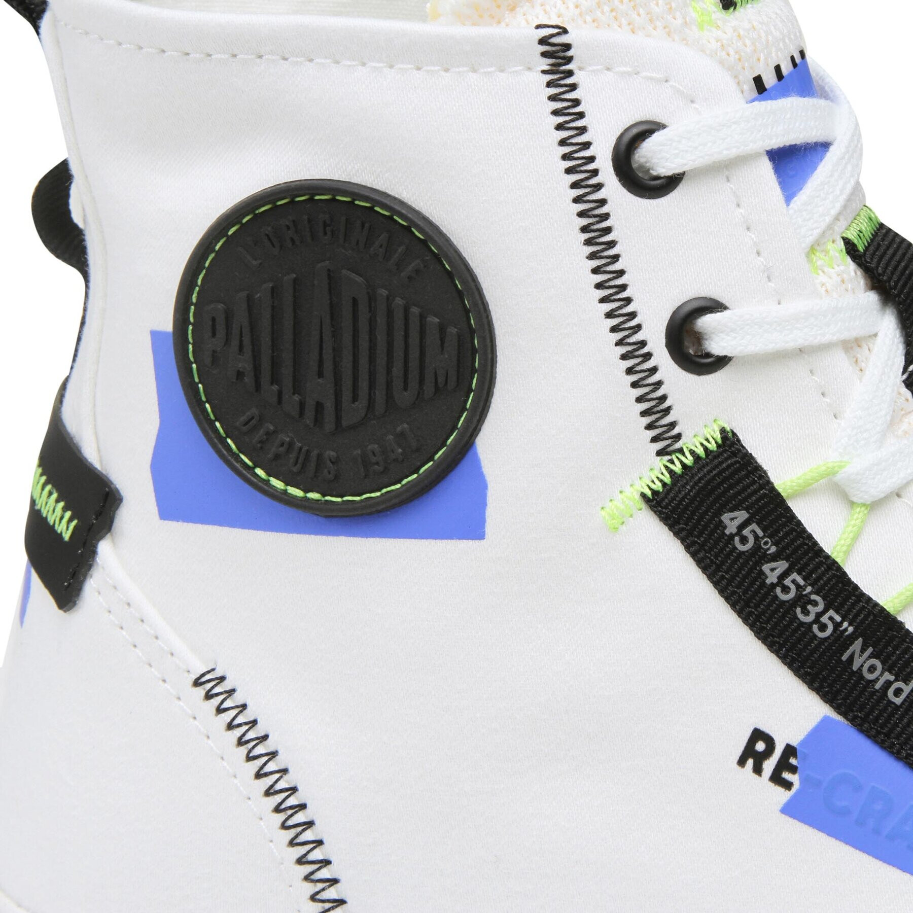 Palladium Кецове PAMPA HI RECRAFT Бял - Pepit.bg