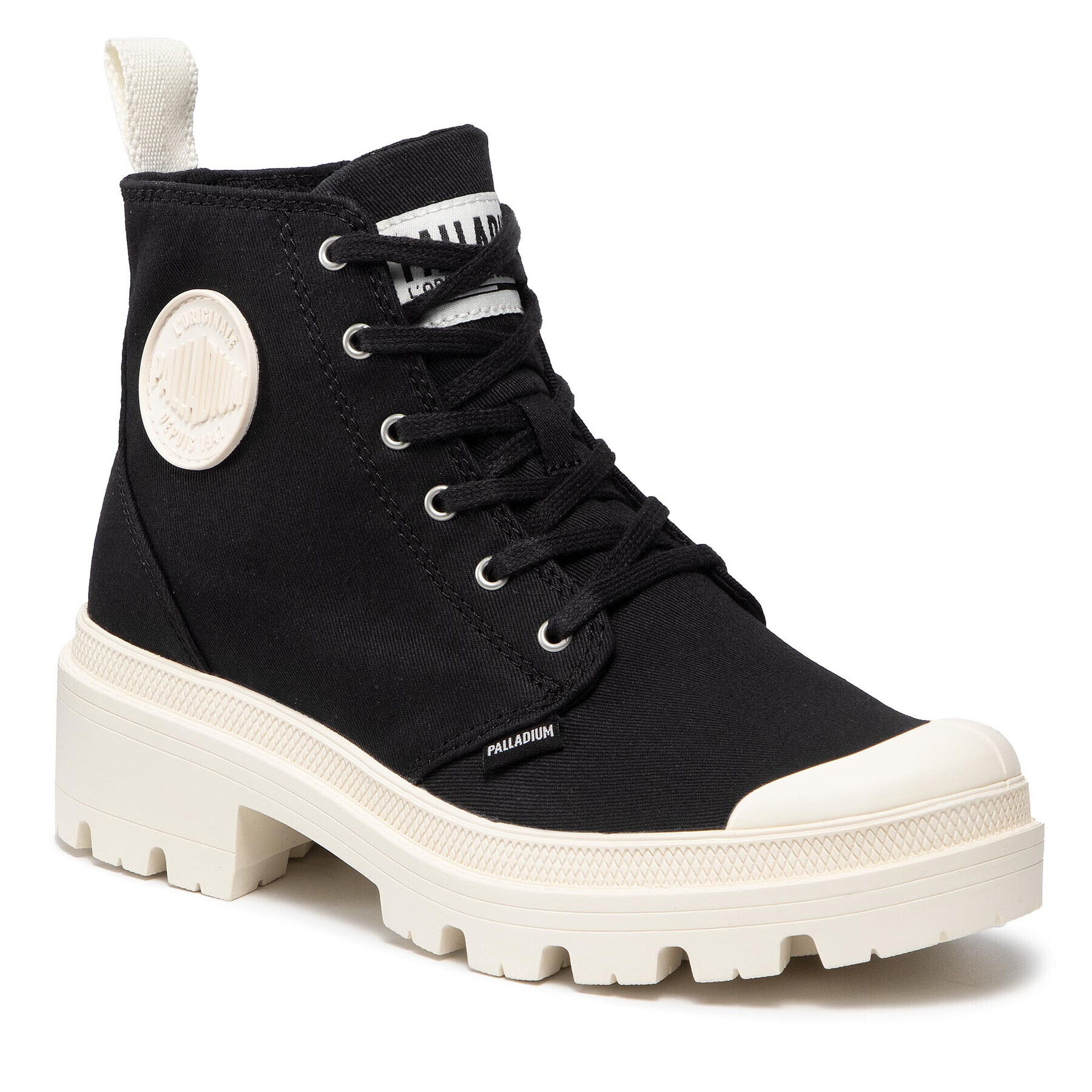 Palladium Кецове Plbase Twill W 96907-030-M Черен - Pepit.bg