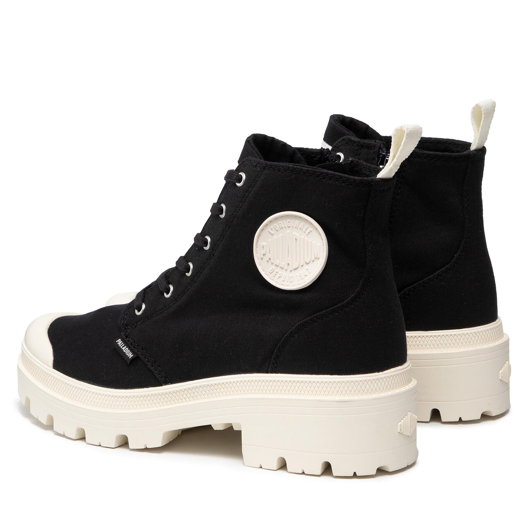 Palladium Кецове Plbase Twill W 96907-030-M Черен - Pepit.bg
