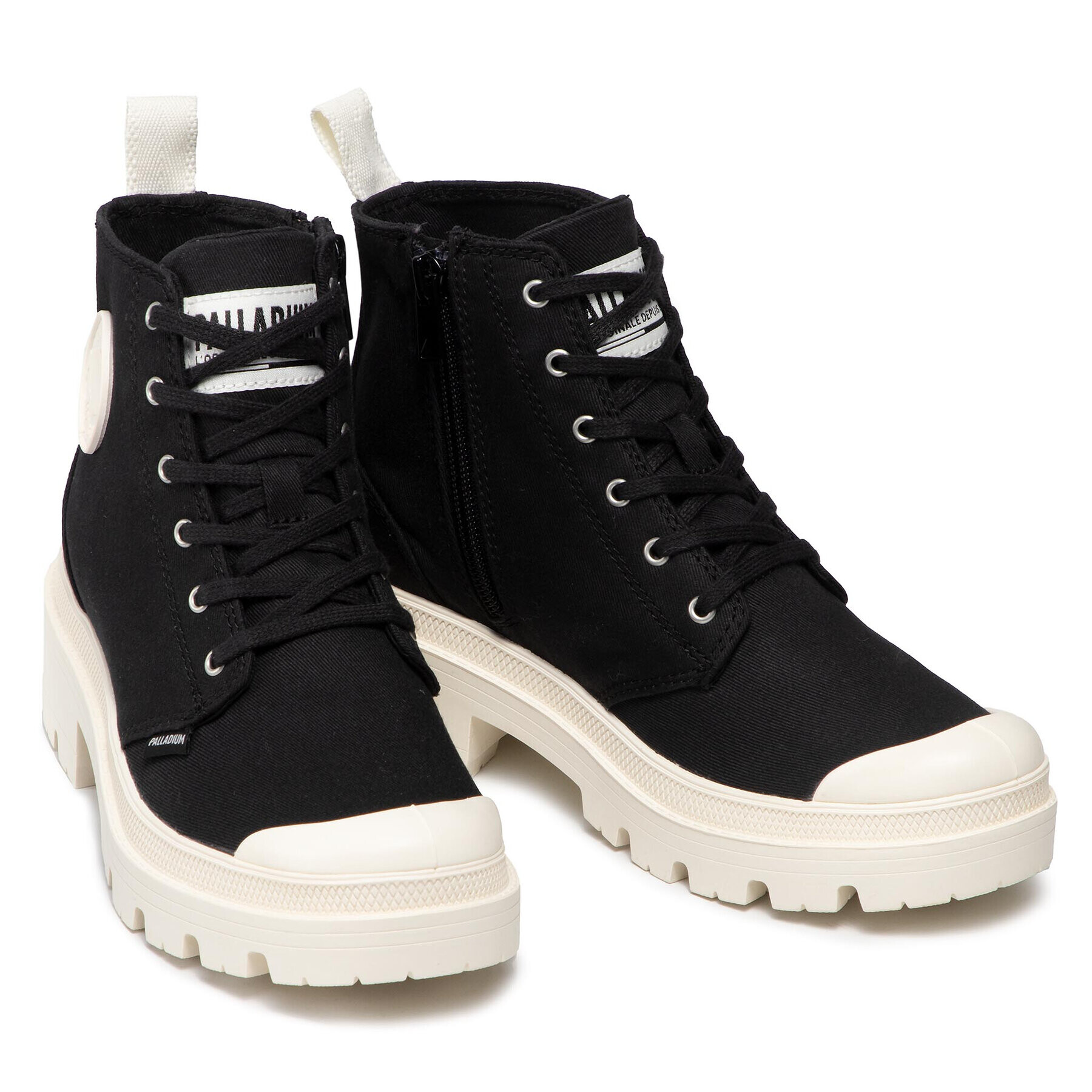 Palladium Кецове Plbase Twill W 96907-030-M Черен - Pepit.bg