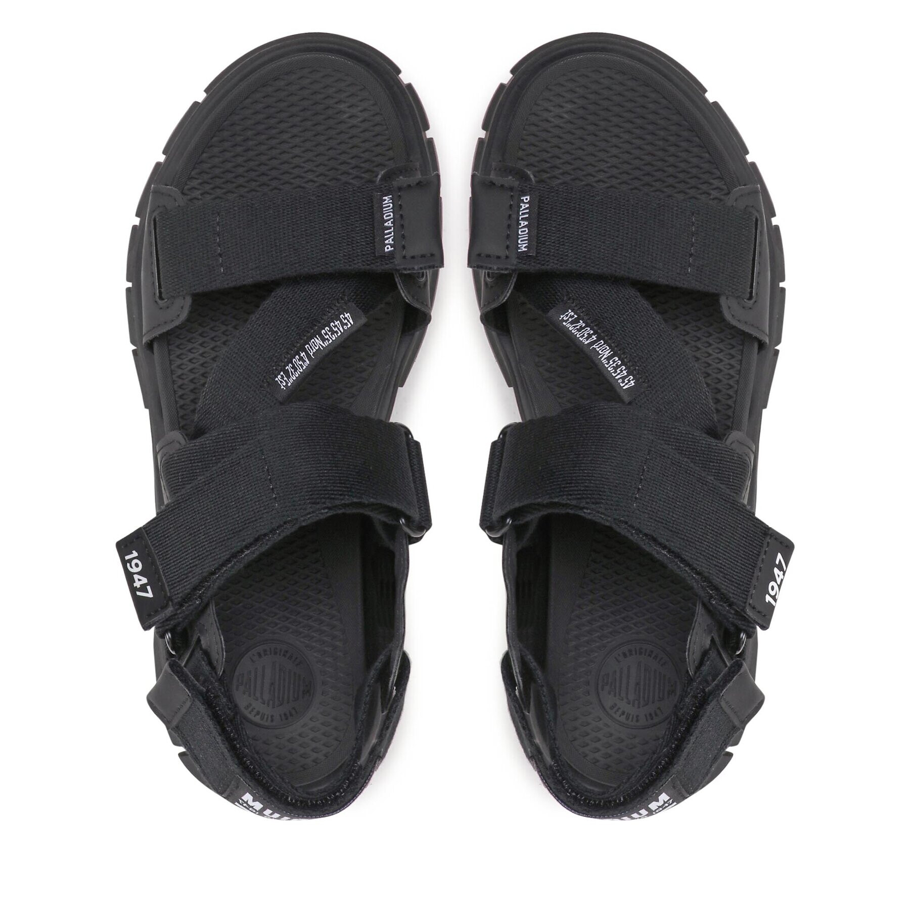 Palladium Сандали REVOLT SANDAL MONO 98578-008-M Черен - Pepit.bg