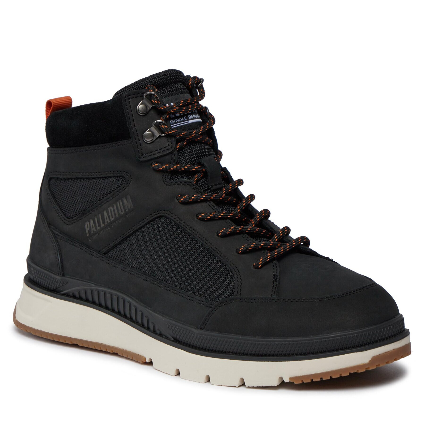 Palladium Сникърси Pallasider Mid Cuff 08878-008-M Черен - Pepit.bg