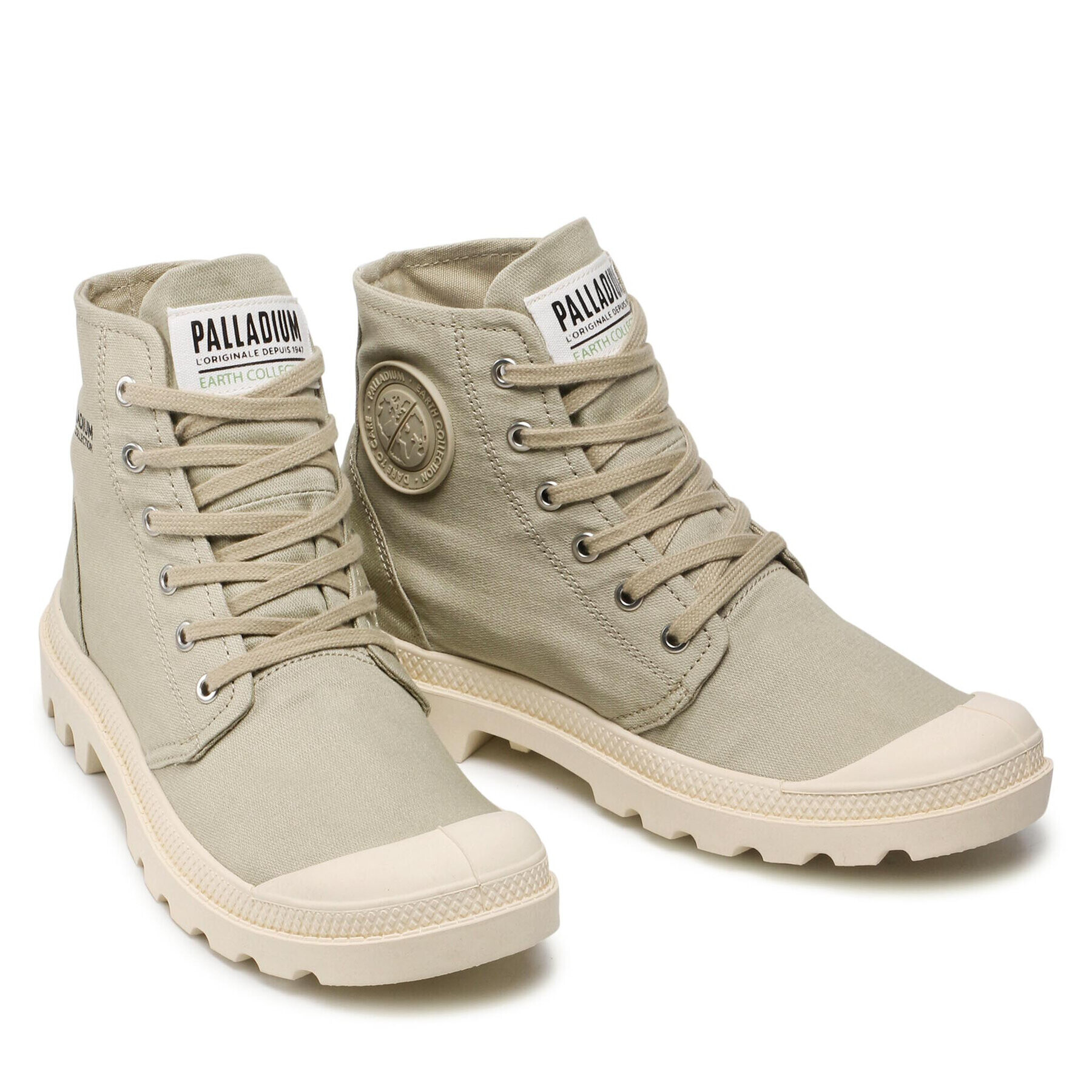 Palladium Туристически oбувки 77100-379-M Зелен - Pepit.bg