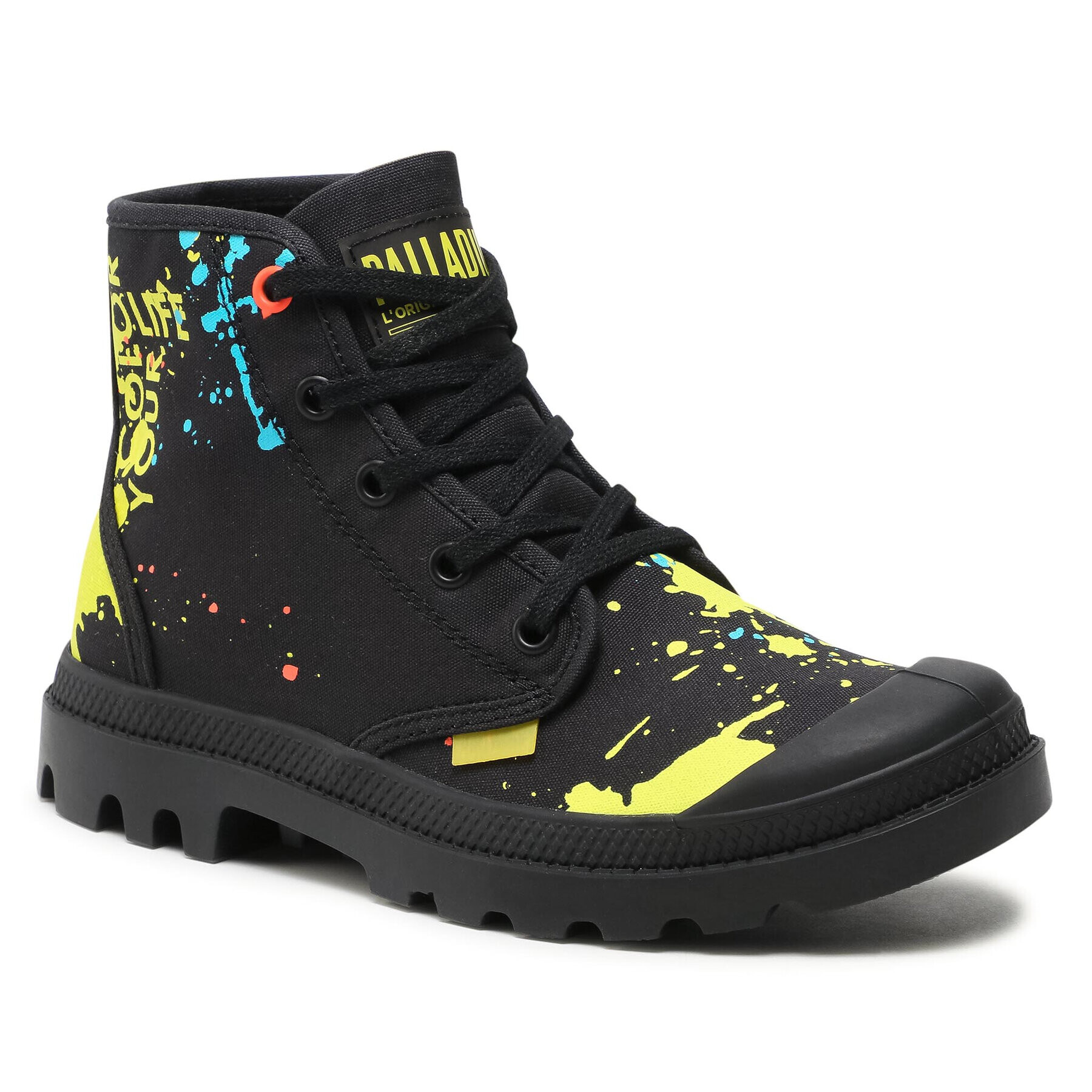 Palladium Туристически oбувки Hi Explore U 77051-008-M Черен - Pepit.bg