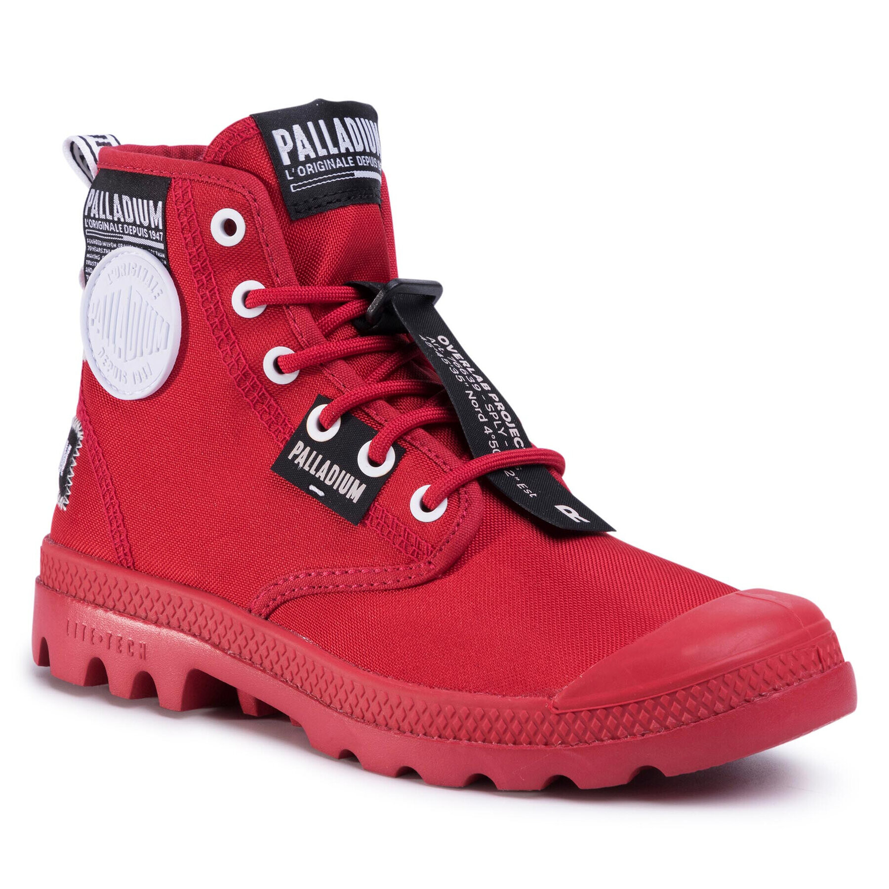 Palladium Туристически oбувки Lite Overlab U 761419 625-M Червен - Pepit.bg