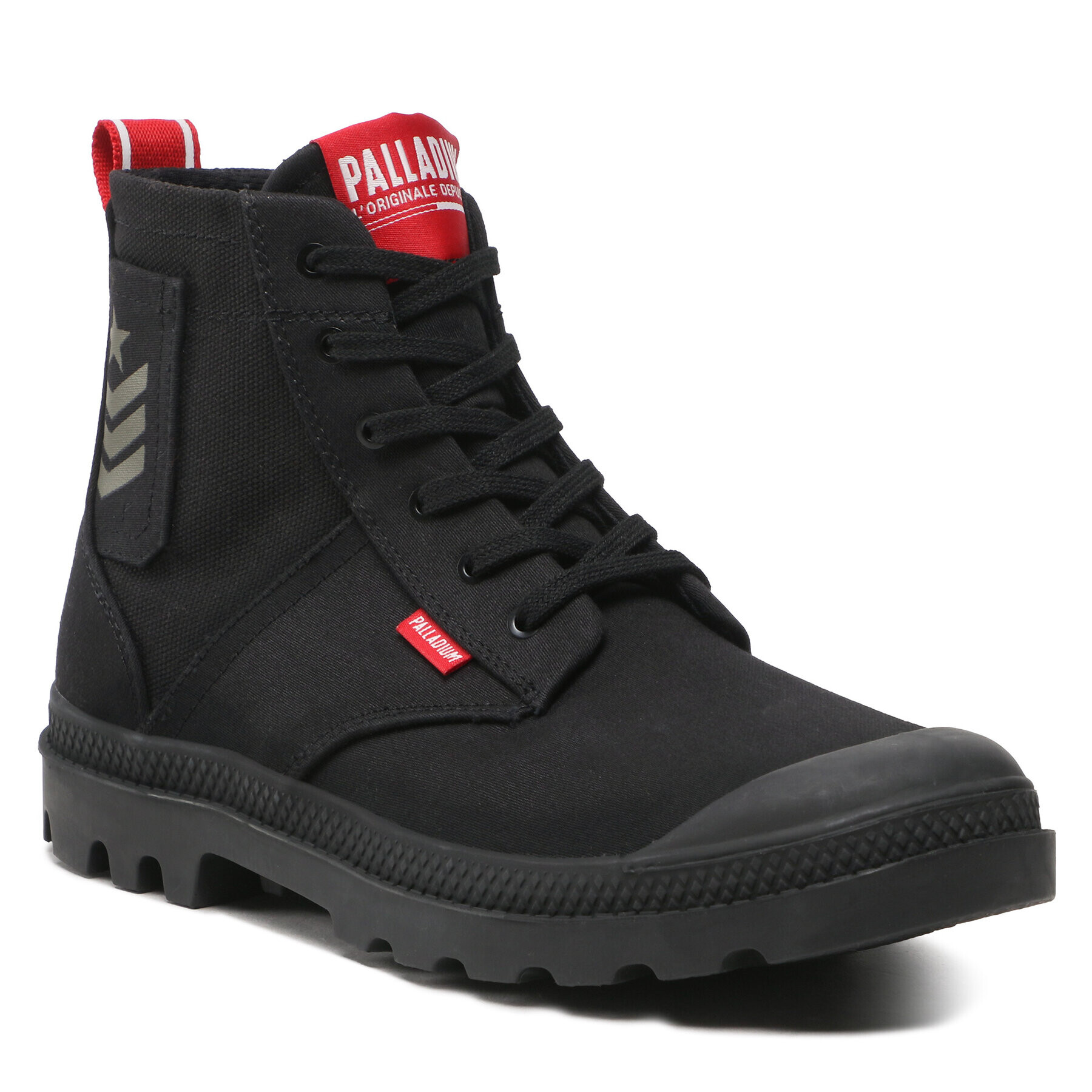 Palladium Туристически oбувки Pampa Hi Army 78583-008-M Черен - Pepit.bg