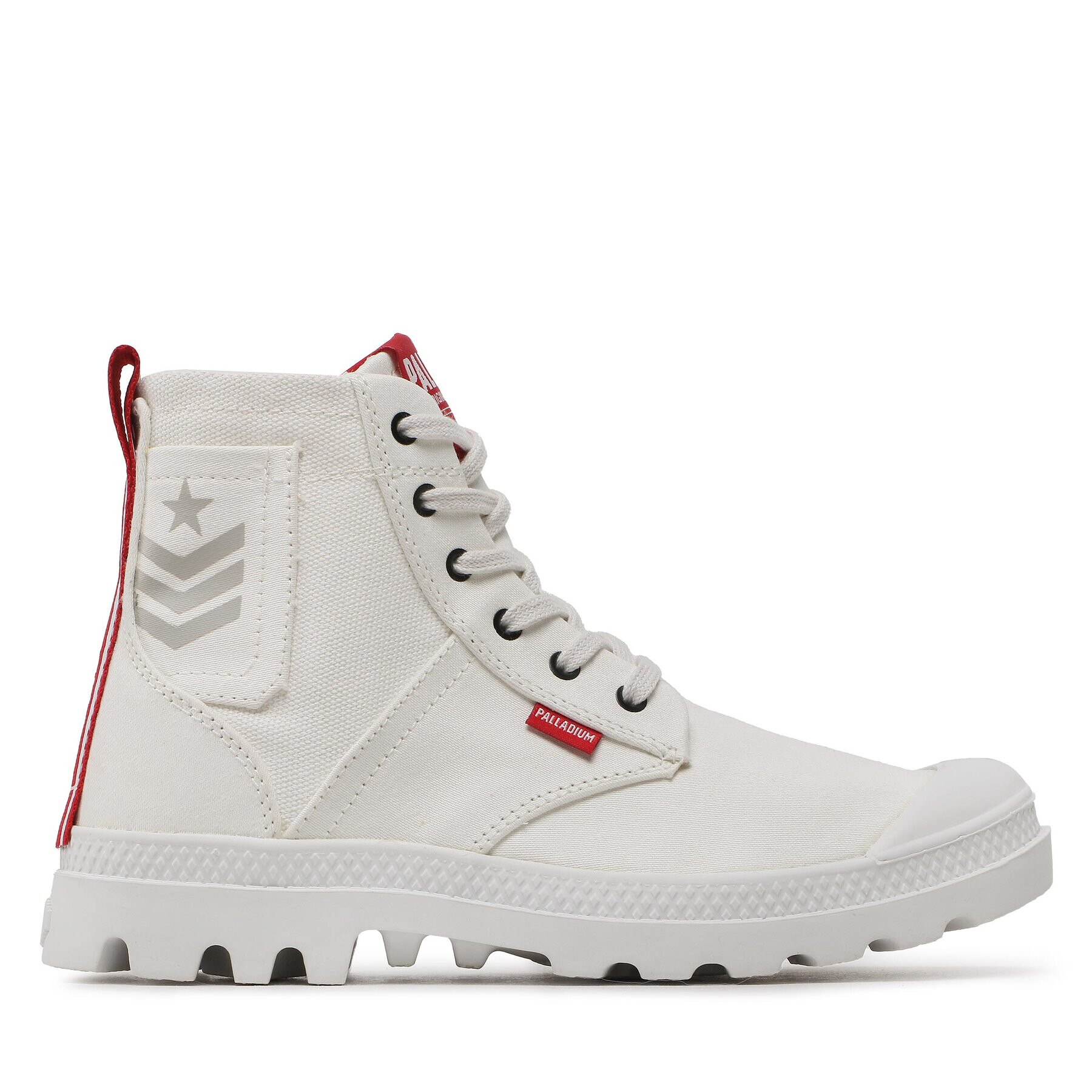 Palladium Туристически oбувки Pampa Hi Army 78583-116-M Бял - Pepit.bg