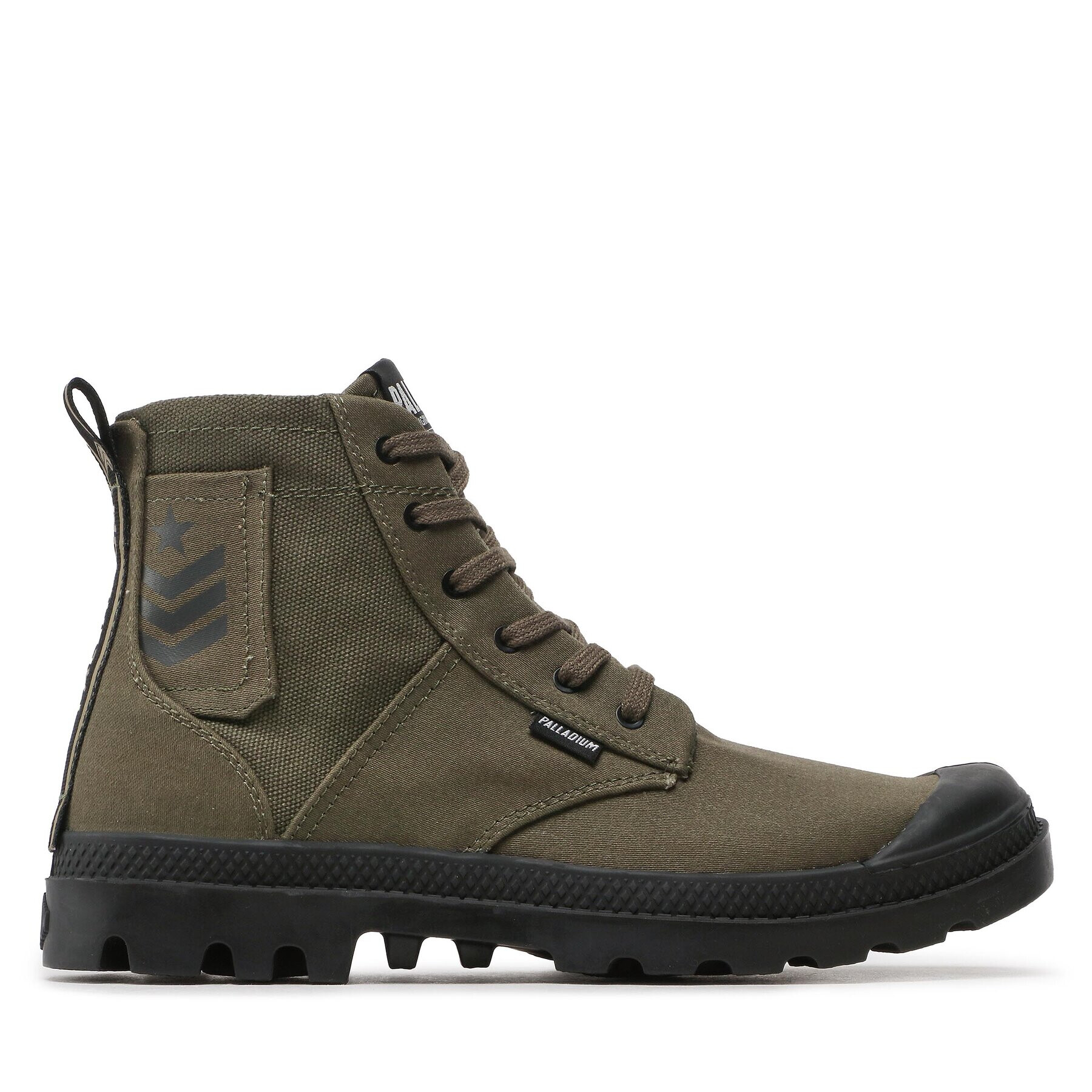 Palladium Туристически oбувки Pampa Hi Army 78583-309-M Каки - Pepit.bg