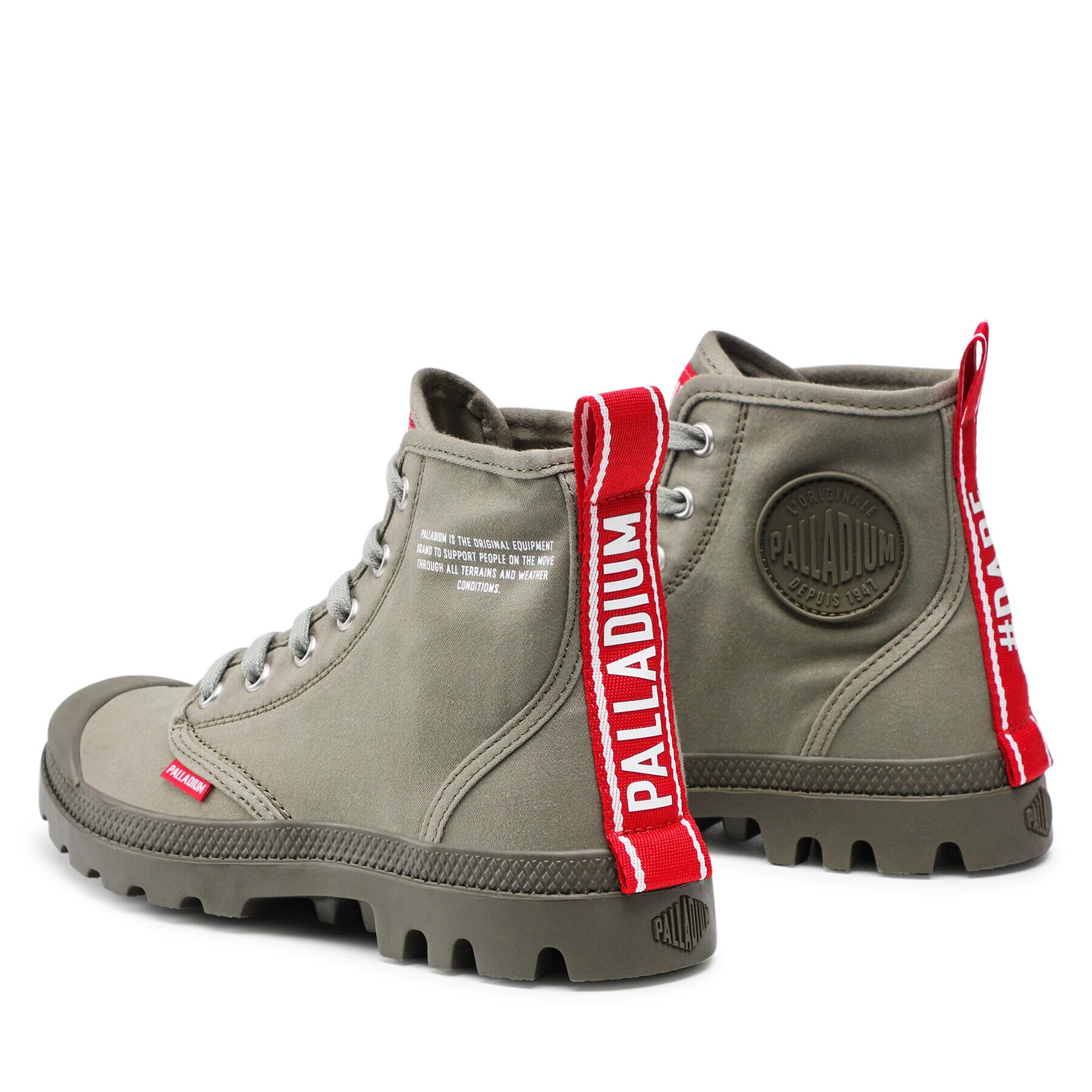 Palladium Туристически oбувки Pampa Hi Dare 76258-325-M Зелен - Pepit.bg