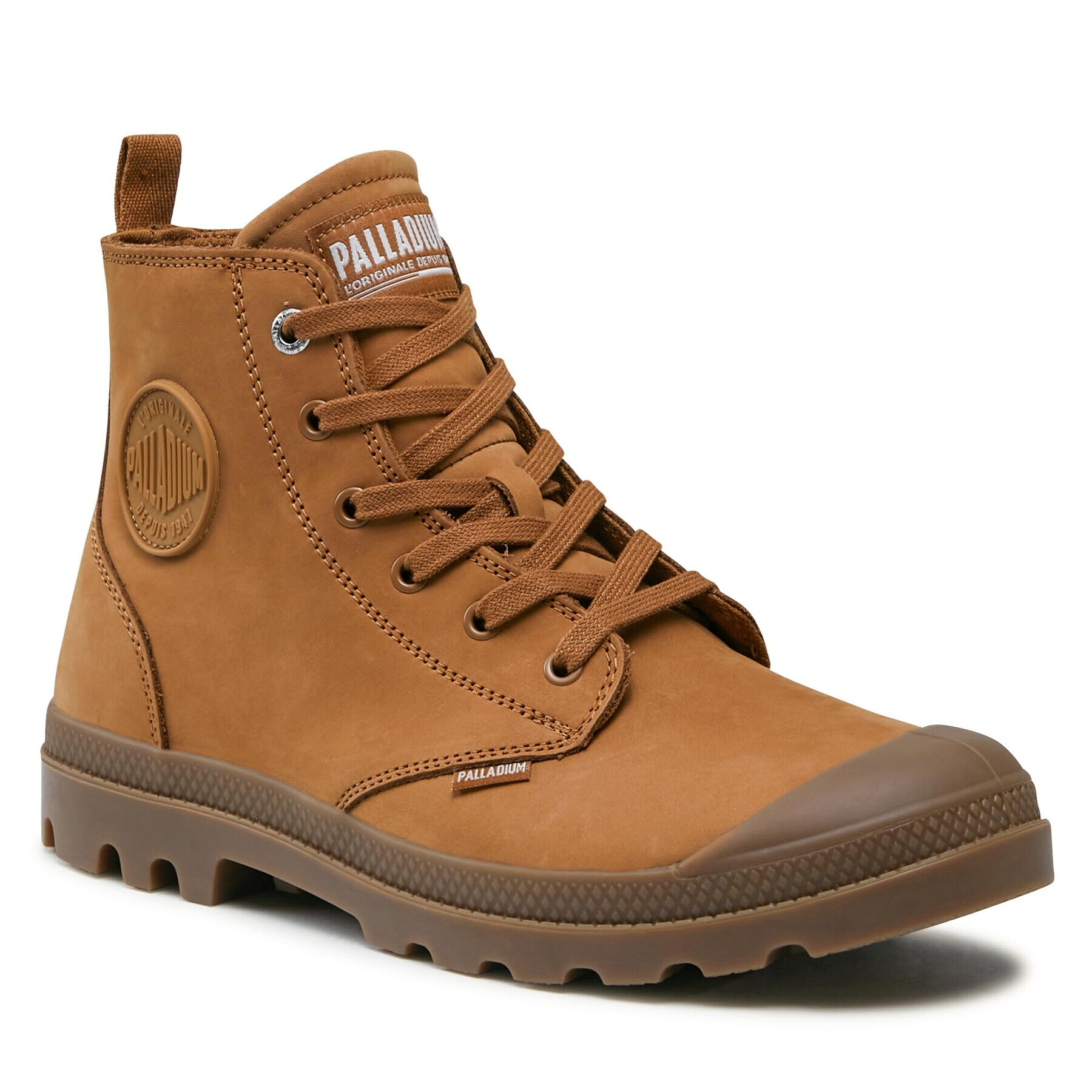 Palladium Туристически oбувки Pampa Hi Zip 06440-237-M Кафяв - Pepit.bg