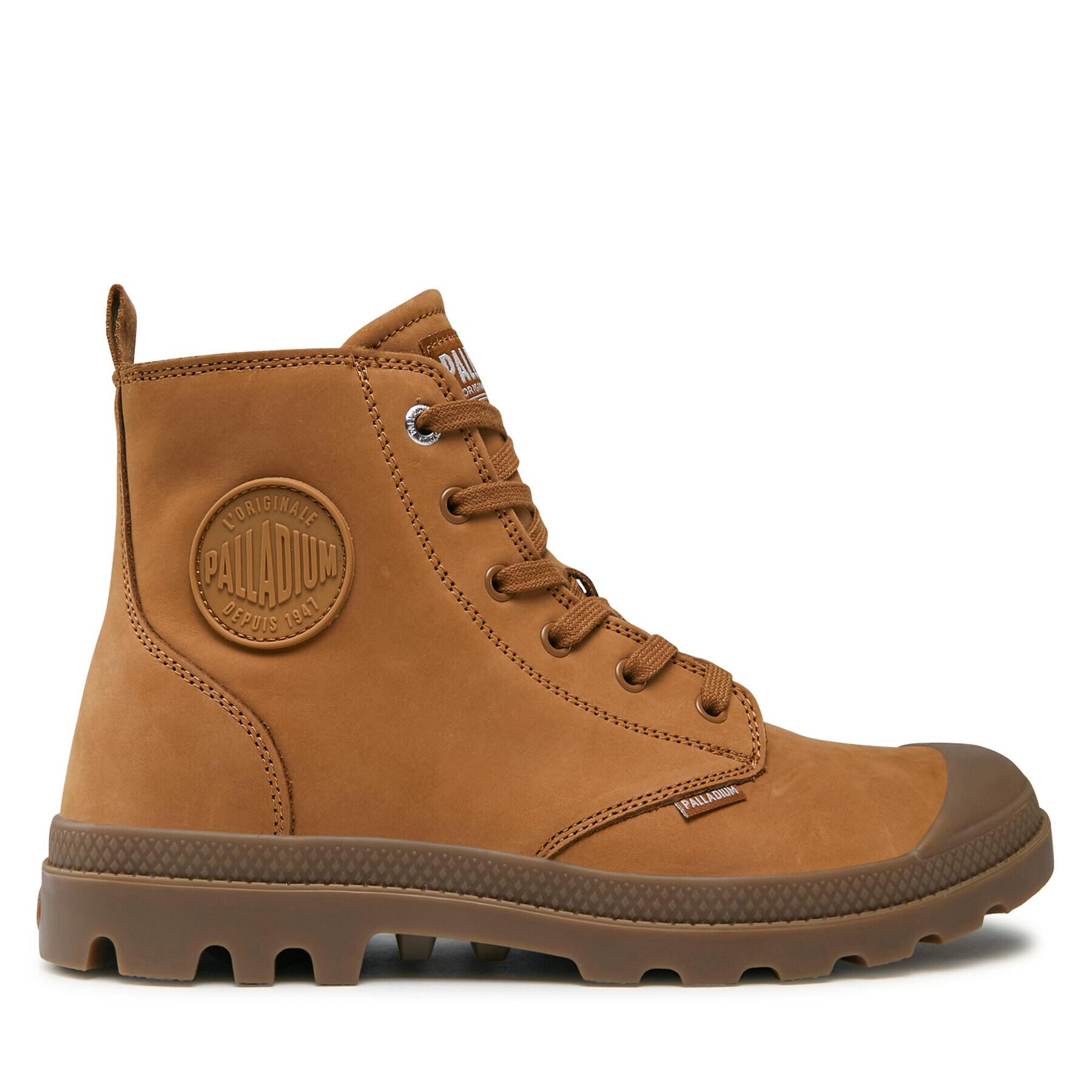 Palladium Туристически oбувки Pampa Hi Zip 06440-237-M Кафяв - Pepit.bg