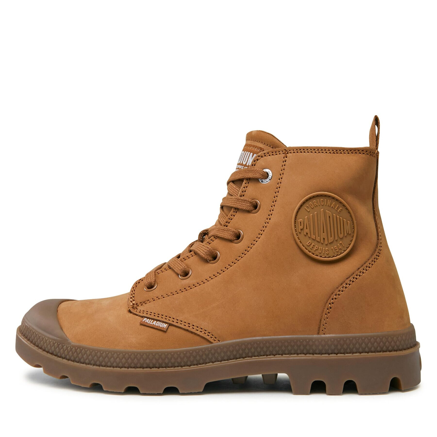 Palladium Туристически oбувки Pampa Hi Zip 06440-237-M Кафяв - Pepit.bg