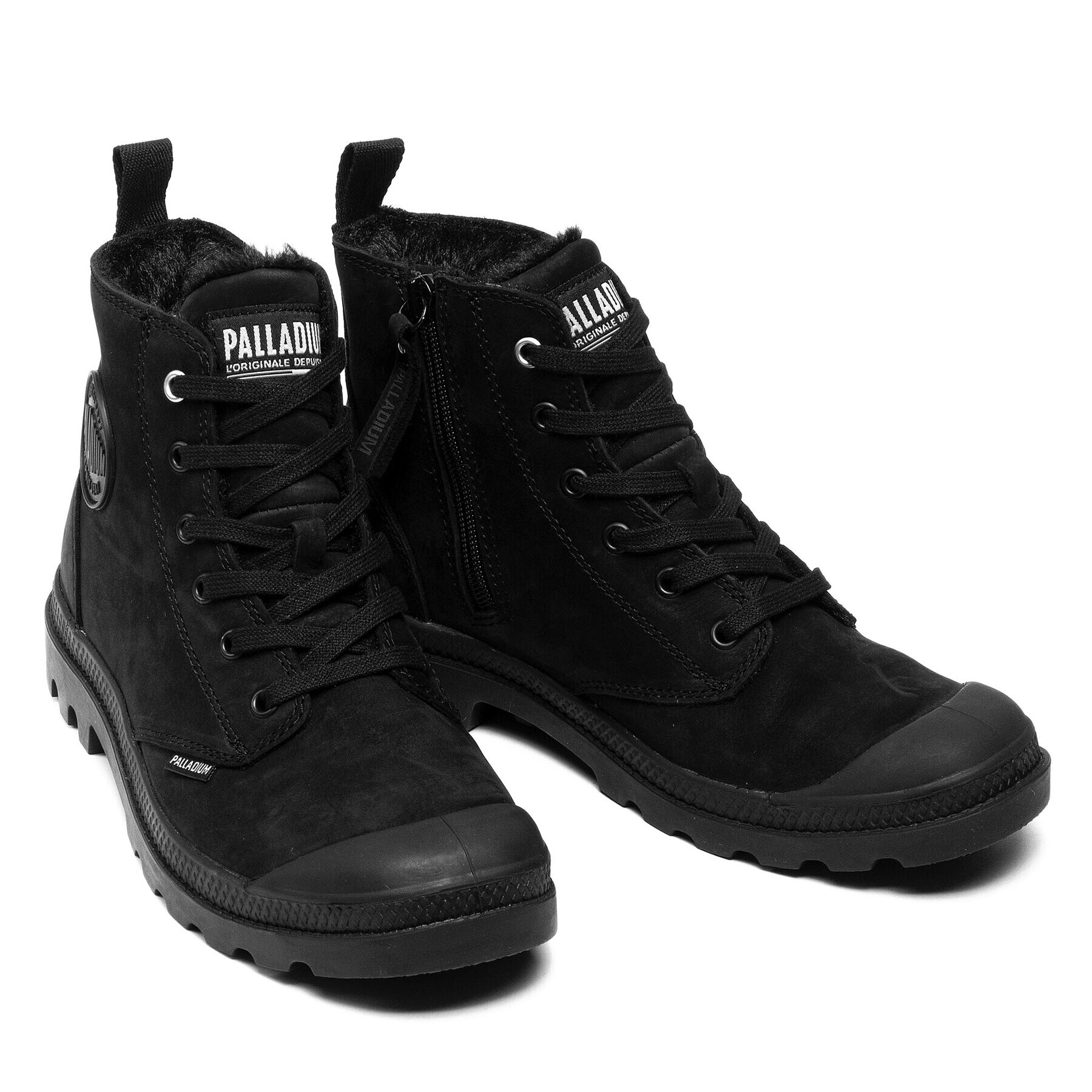 Palladium Туристически oбувки Pampa Hi Zip Wl 05982-010-M Черен - Pepit.bg