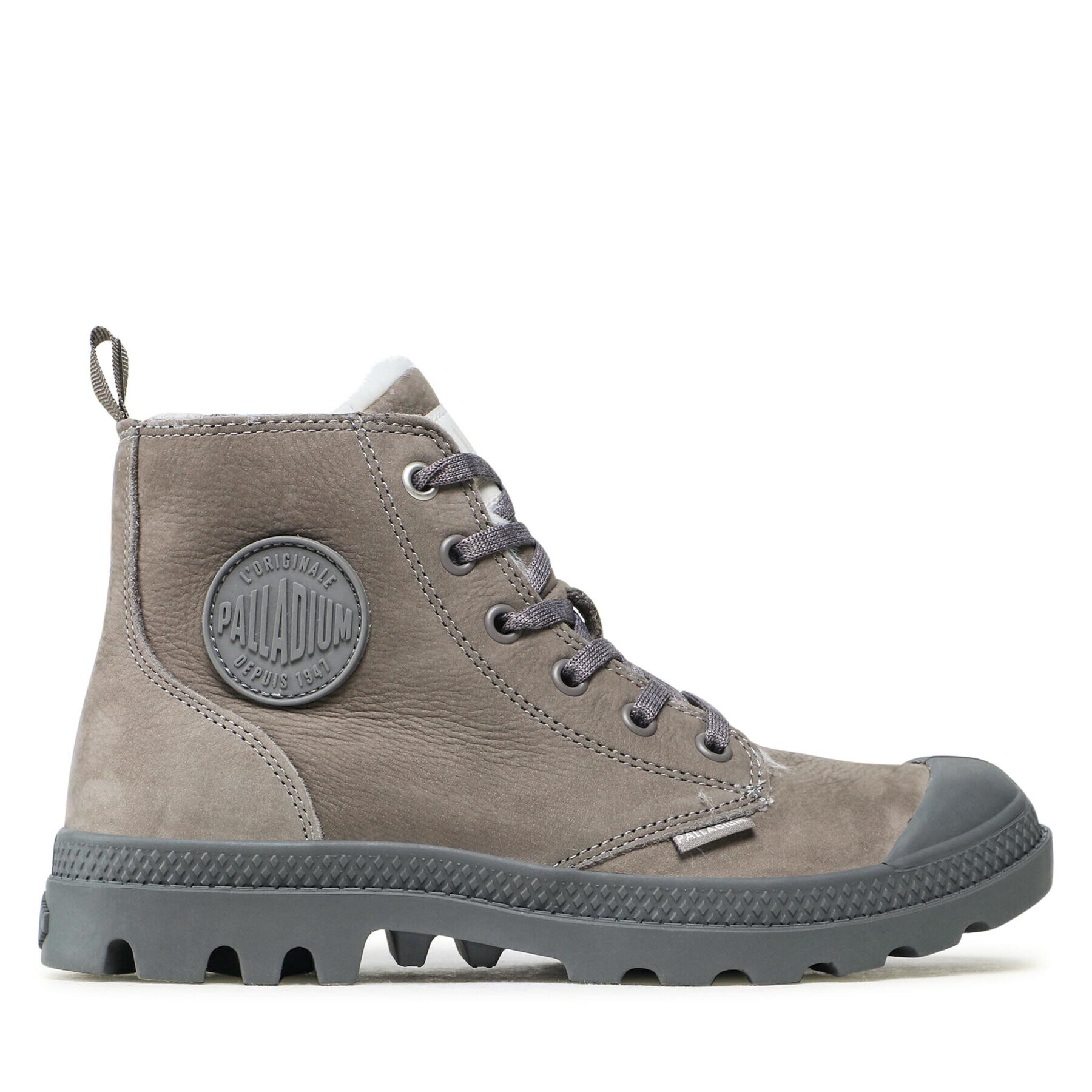 Palladium Туристически oбувки Pampa Hi Zip Wl 95982-055-M Сив - Pepit.bg