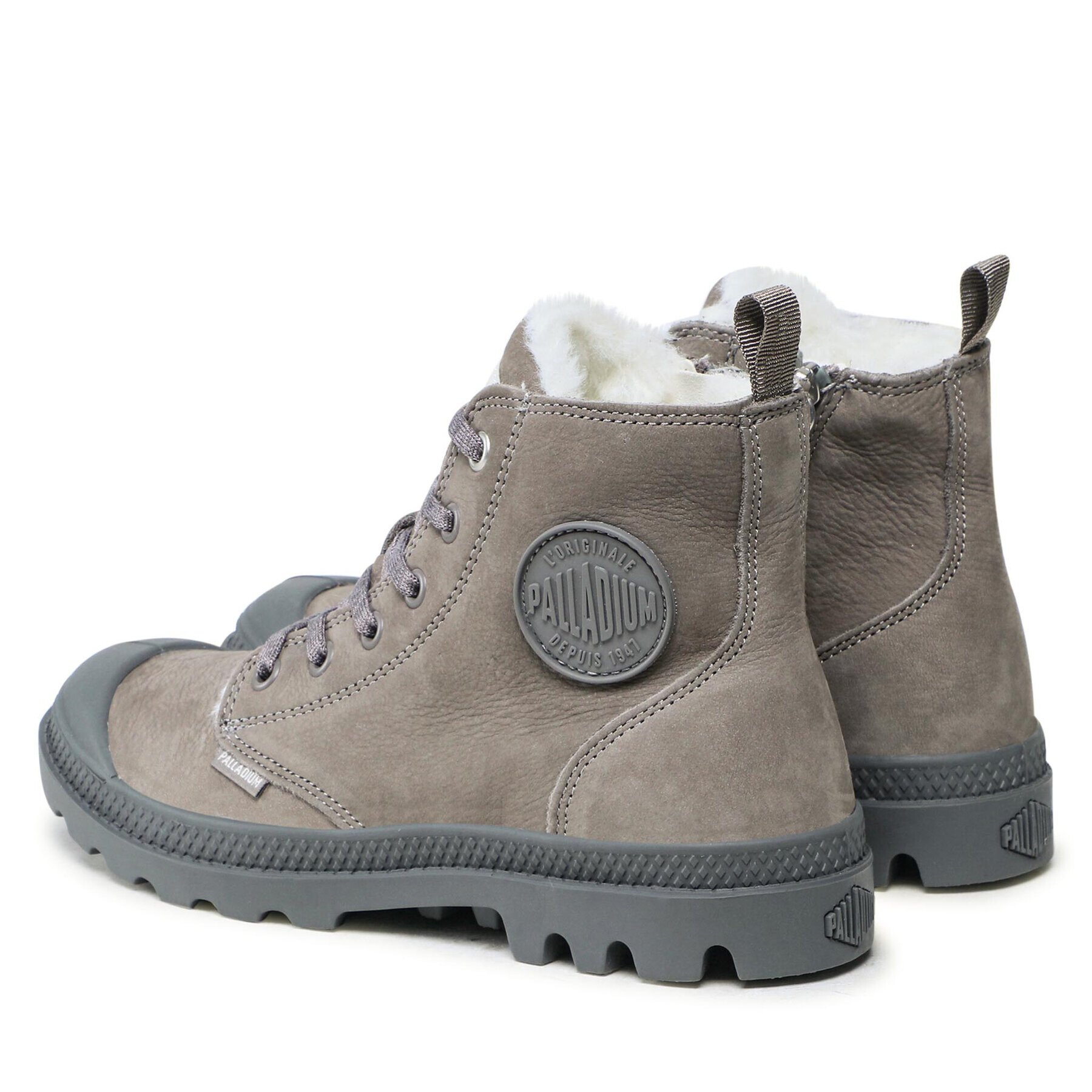 Palladium Туристически oбувки Pampa Hi Zip Wl 95982-055-M Сив - Pepit.bg