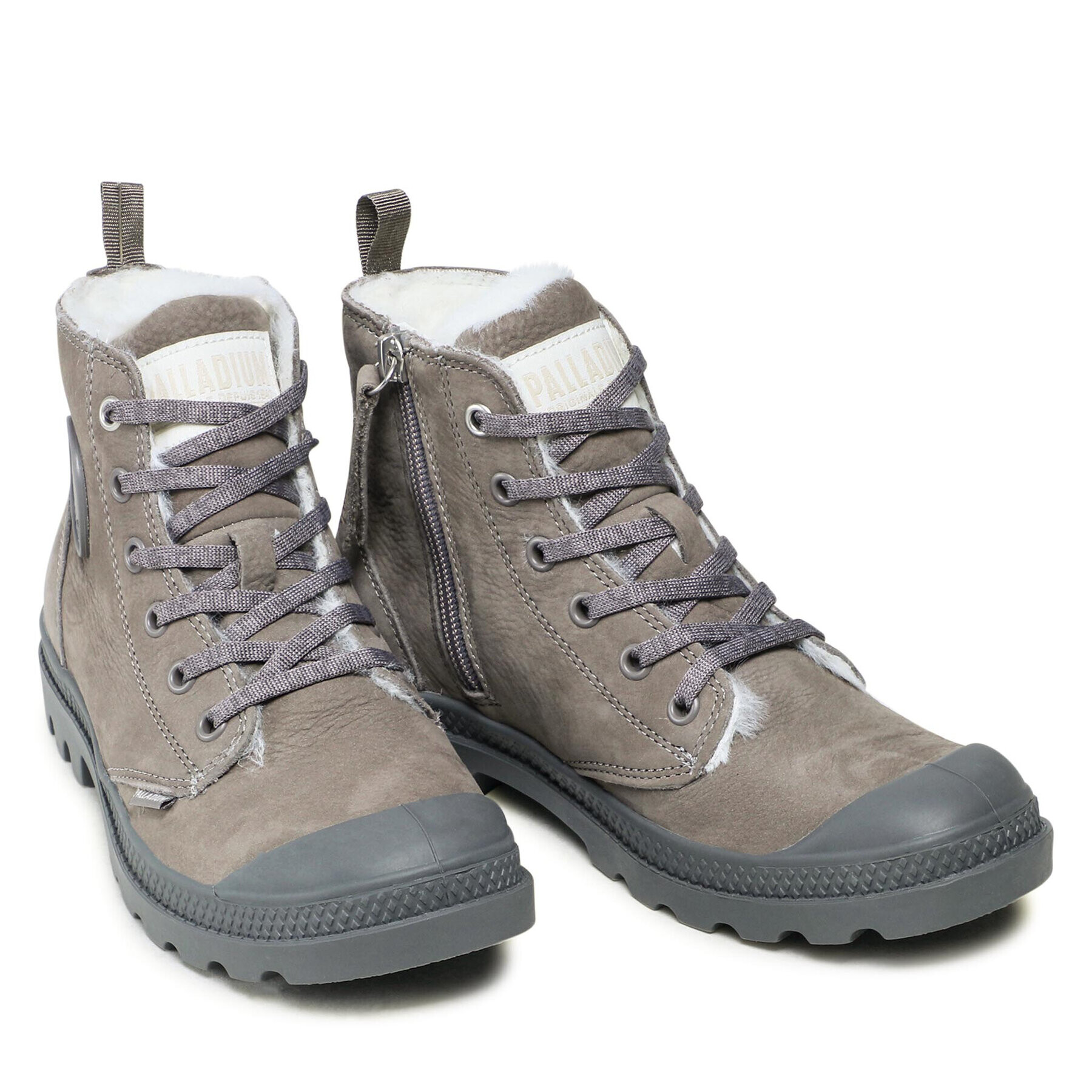 Palladium Туристически oбувки Pampa Hi Zip Wl 95982-055-M Сив - Pepit.bg