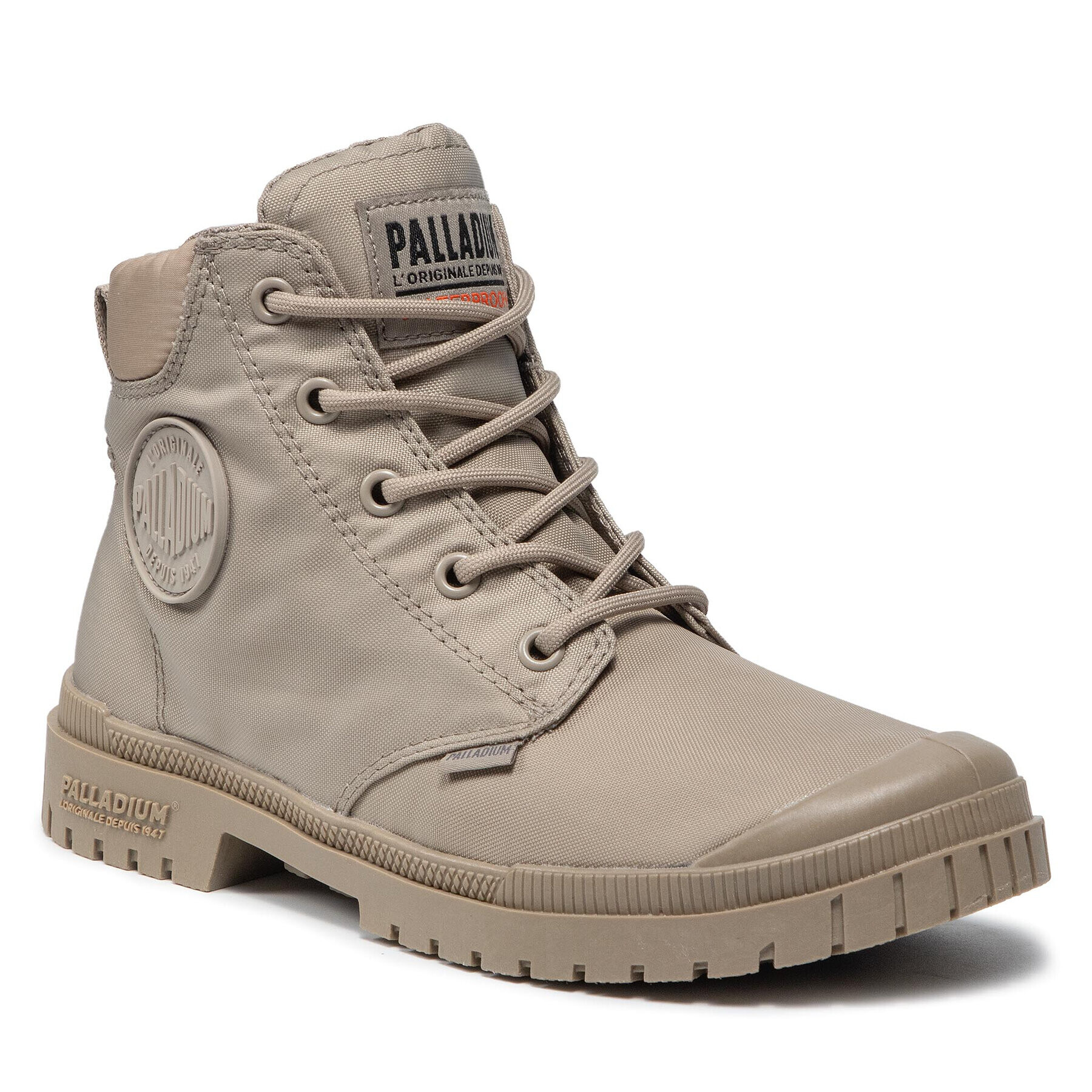 Palladium Туристически oбувки Pampa Sp20 Cuff Wp+ 76835-297-M Бежов - Pepit.bg