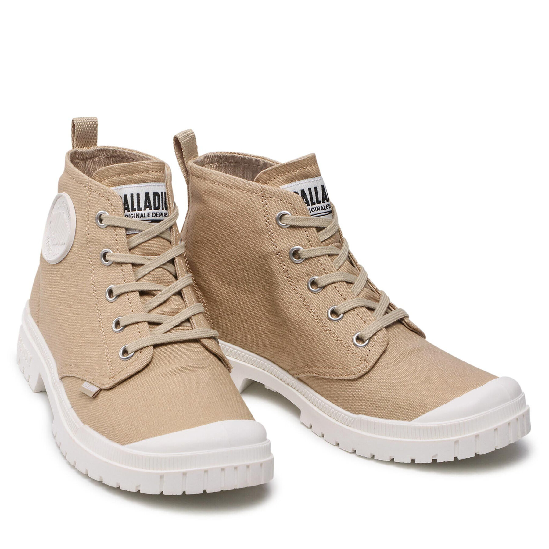 Palladium Туристически oбувки Pampa Sp20 Hi Cvs 76838-271-M Бежов - Pepit.bg