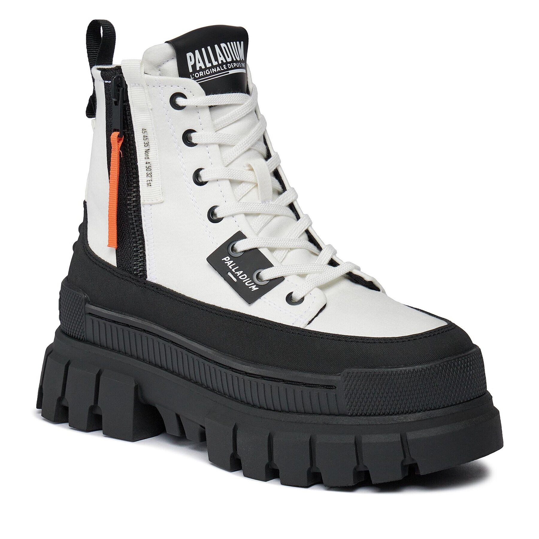 Palladium Туристически oбувки Revolt Boot Zip Tx 98860-116-M Бял - Pepit.bg
