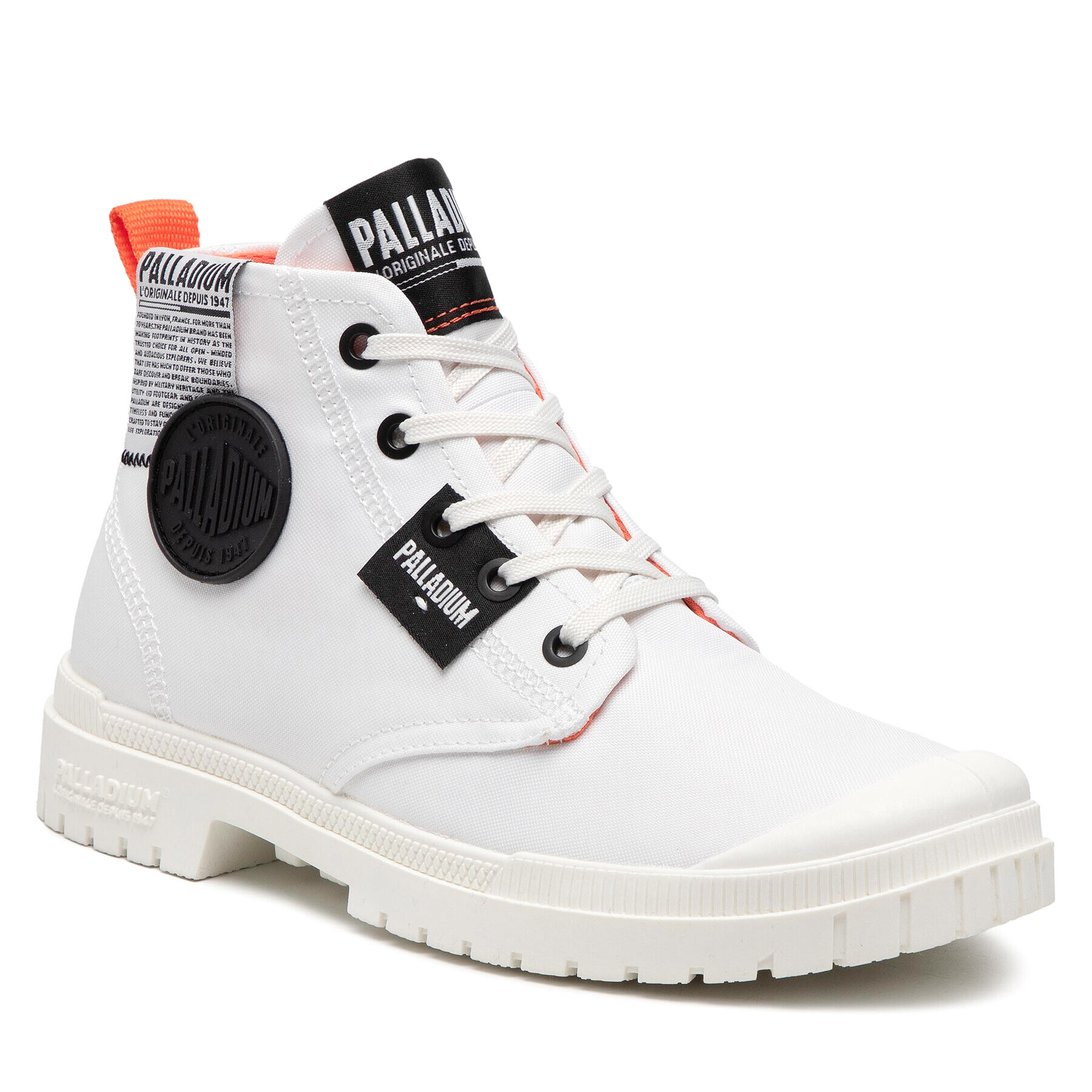 Palladium Туристически oбувки Sp20 Overlab 77371-116-M Бял - Pepit.bg