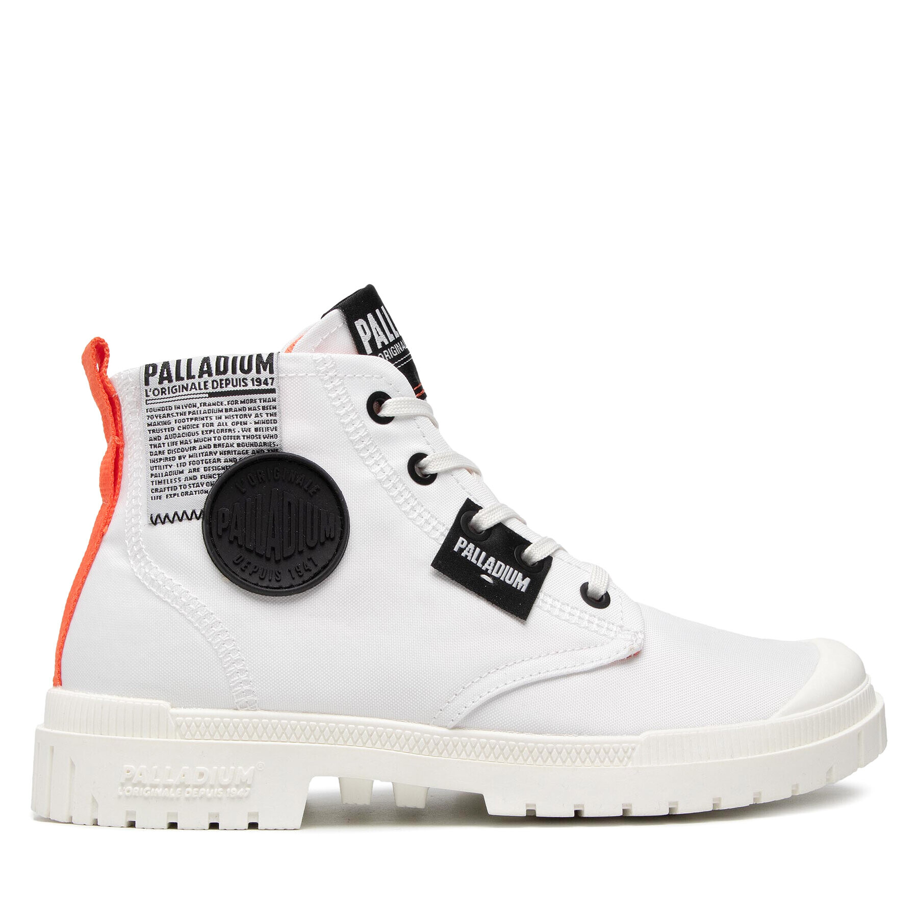Palladium Туристически oбувки Sp20 Overlab 77371-116-M Бял - Pepit.bg